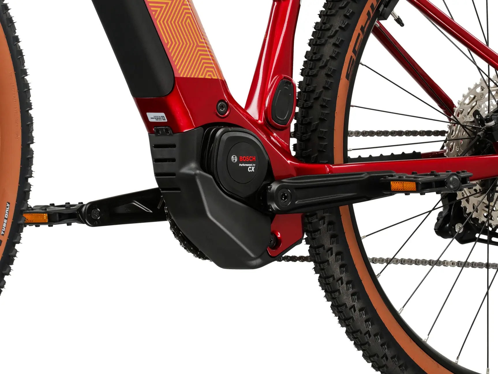 Kross »E-MTB Influx Hybrid 4.0 21,3Ah / 800 Wh 29 Zoll rot  12 Gänge 2026« 12 Gang Shimano DEORE M6100 Schaltwerk Kettenschaltung Mittelmotor 250 W