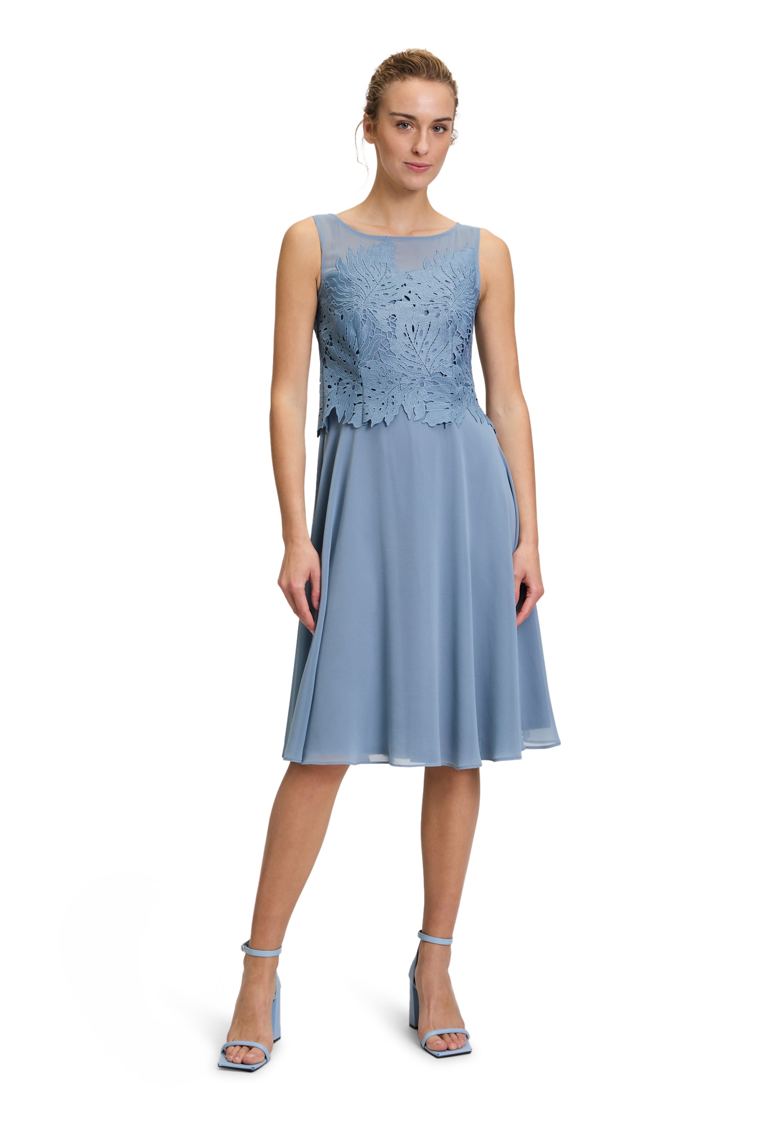 Vera Mont Chiffonkleid »Vera Mont Chiffonkleid mit Stickerei«, Stickerei