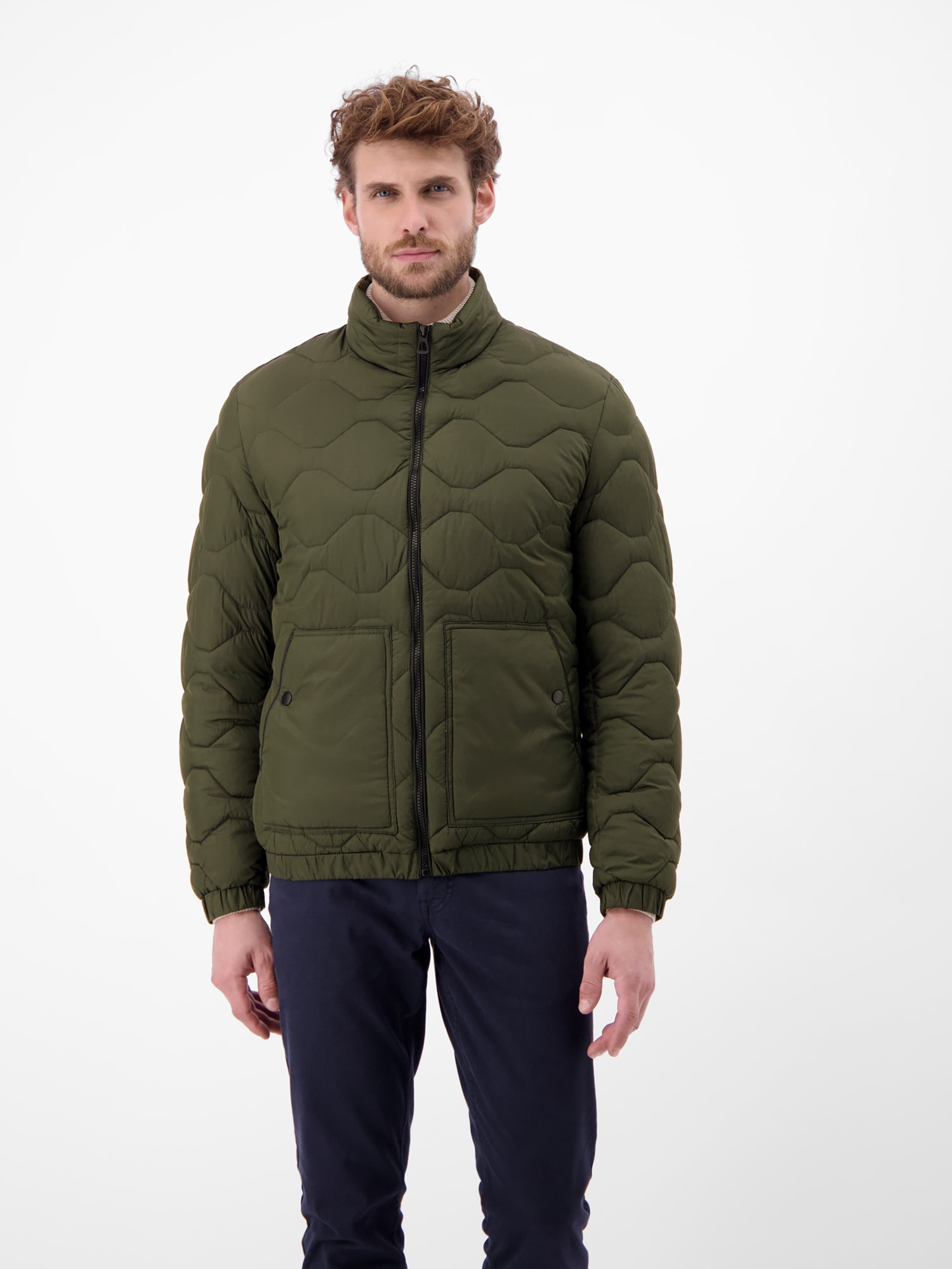 LERROS Steppjacke »LERROS Herren Steppjacke« ohne Kapuze Keine Angabe