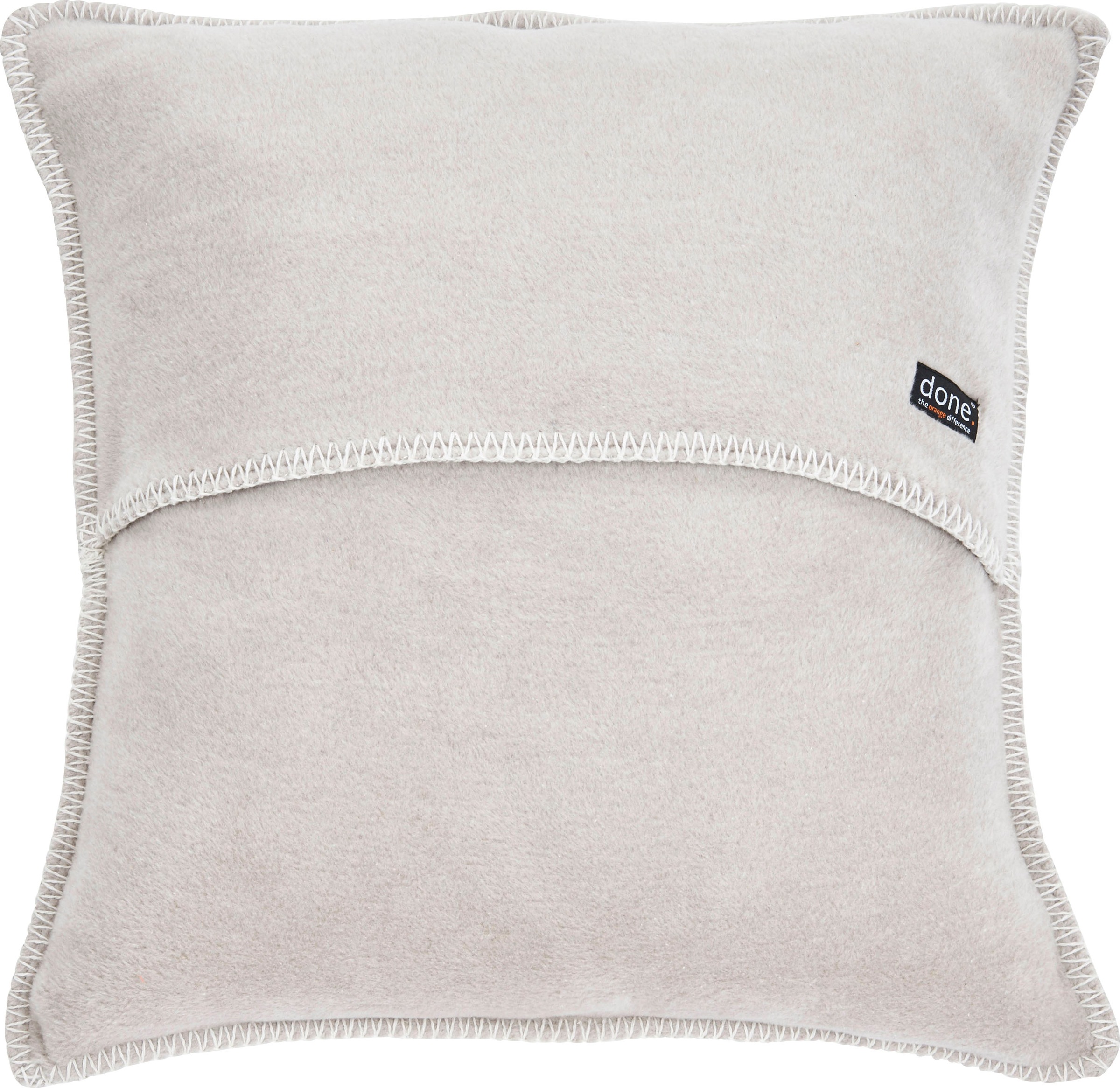 done. Dekokissen "Cozy" unifarben, Hotelverschluss, Kissenhüle ohne Füllung günstig online kaufen