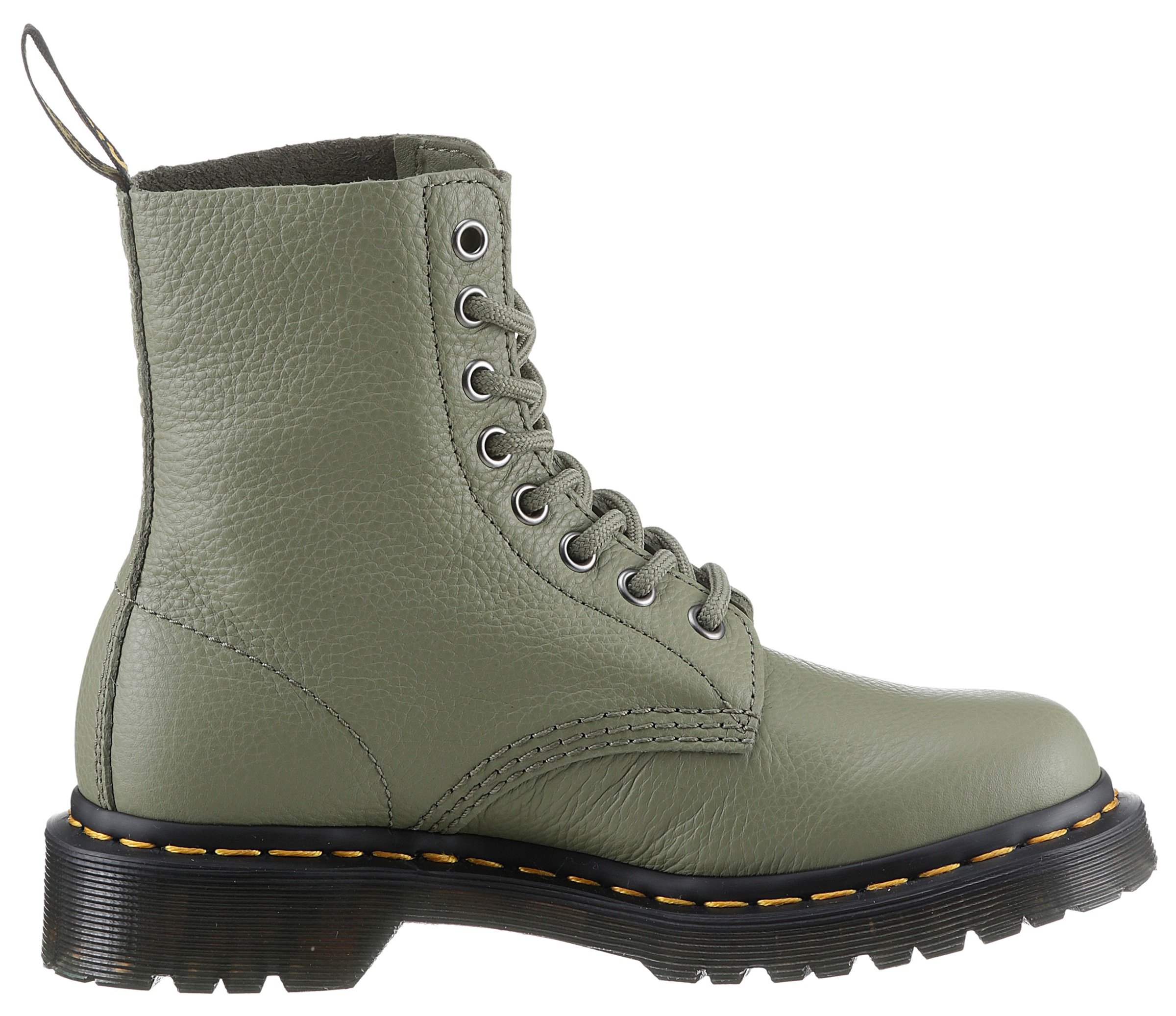 DR. MARTENS Schnürboots »1460 Pascal«, Blockabsatz, Schnürschuh, Stiefelette mit 3 cm Blockabsatz