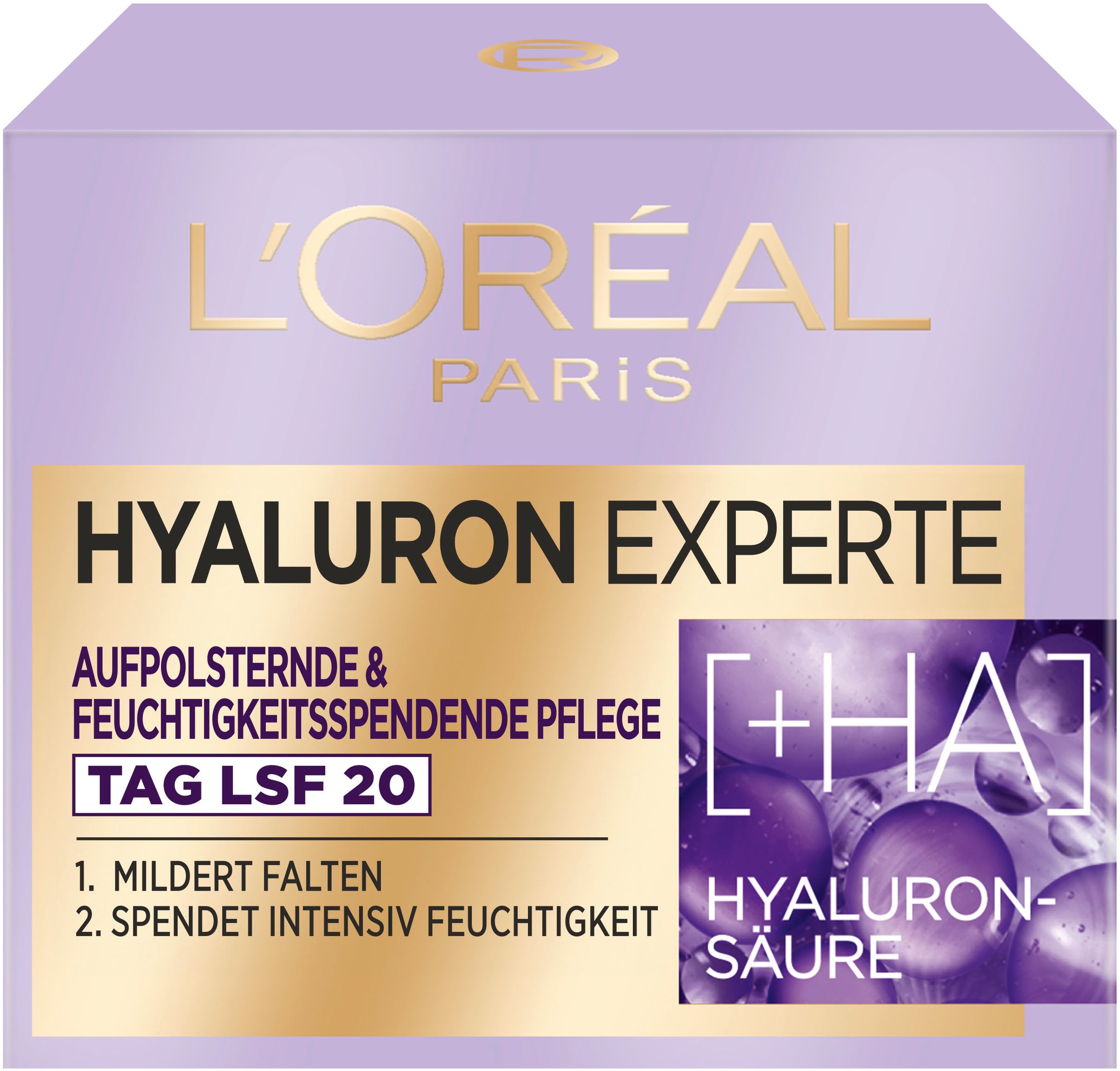 L'ORÉAL PARIS Tagescreme »Hyaluron Experte Pflege Tag«, mit LSF 20