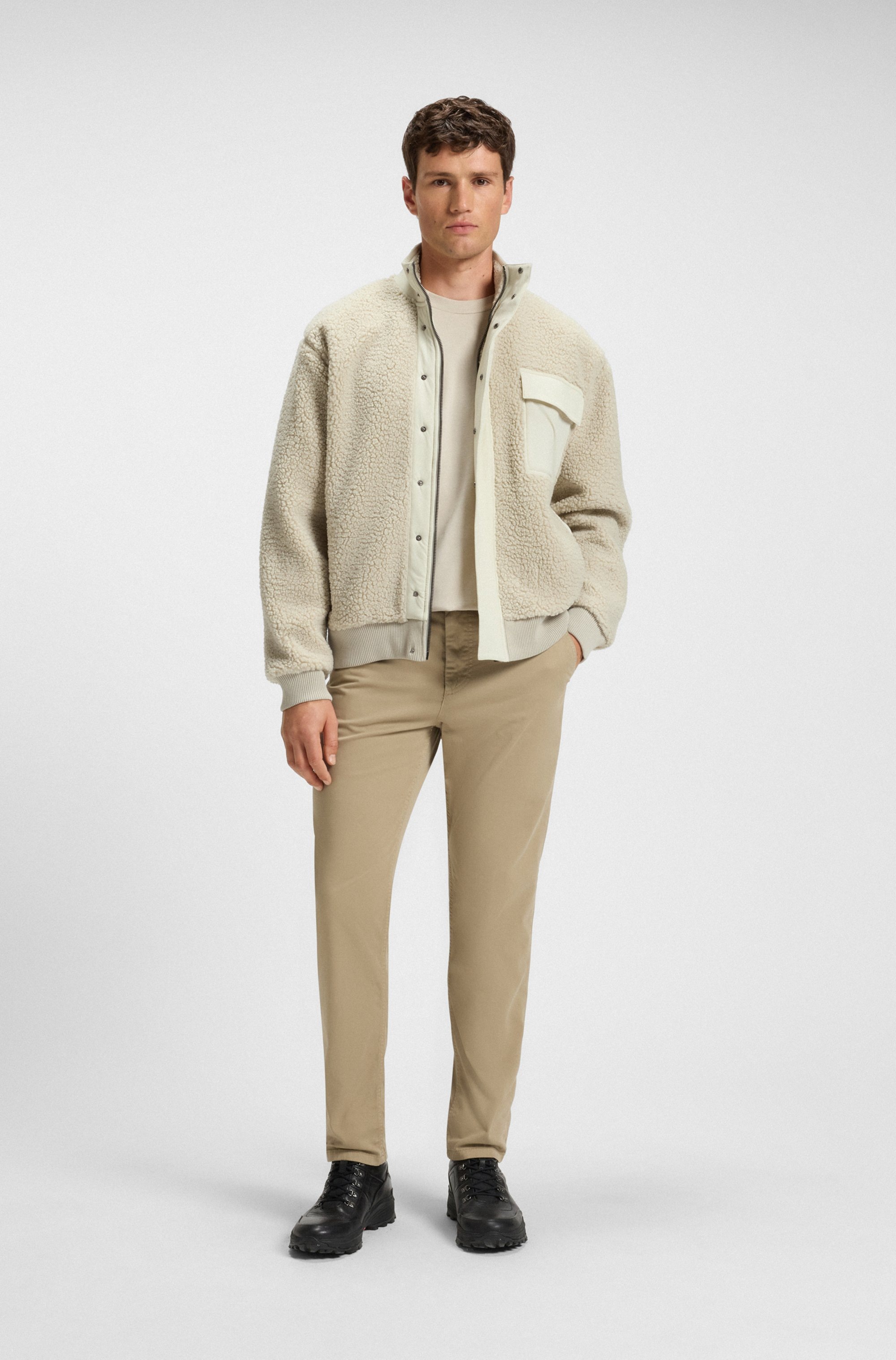 Thumbnail - BOSS ORANGE Blouson "Ze cozysolid"