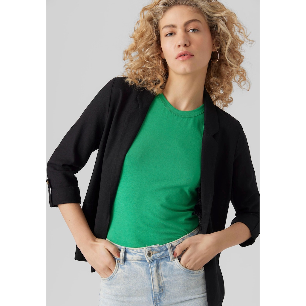 Vero Moda Kurzblazer »VMJESMILO 3/4 LOOSE BLAZER WVN GA NOOS«