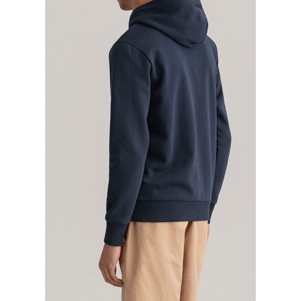 Gant Kapuzensweatjacke »TONAL ARCHIVE SHIELD ZIP HOODIE«