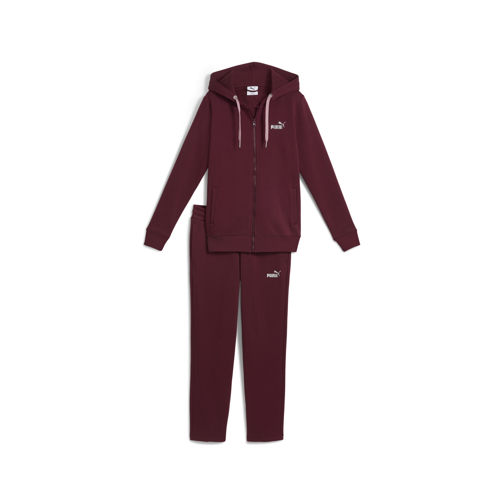 PUMA Jogginganzug "Metallic Jogginganzug mit Kapuze Damen" günstig online kaufen