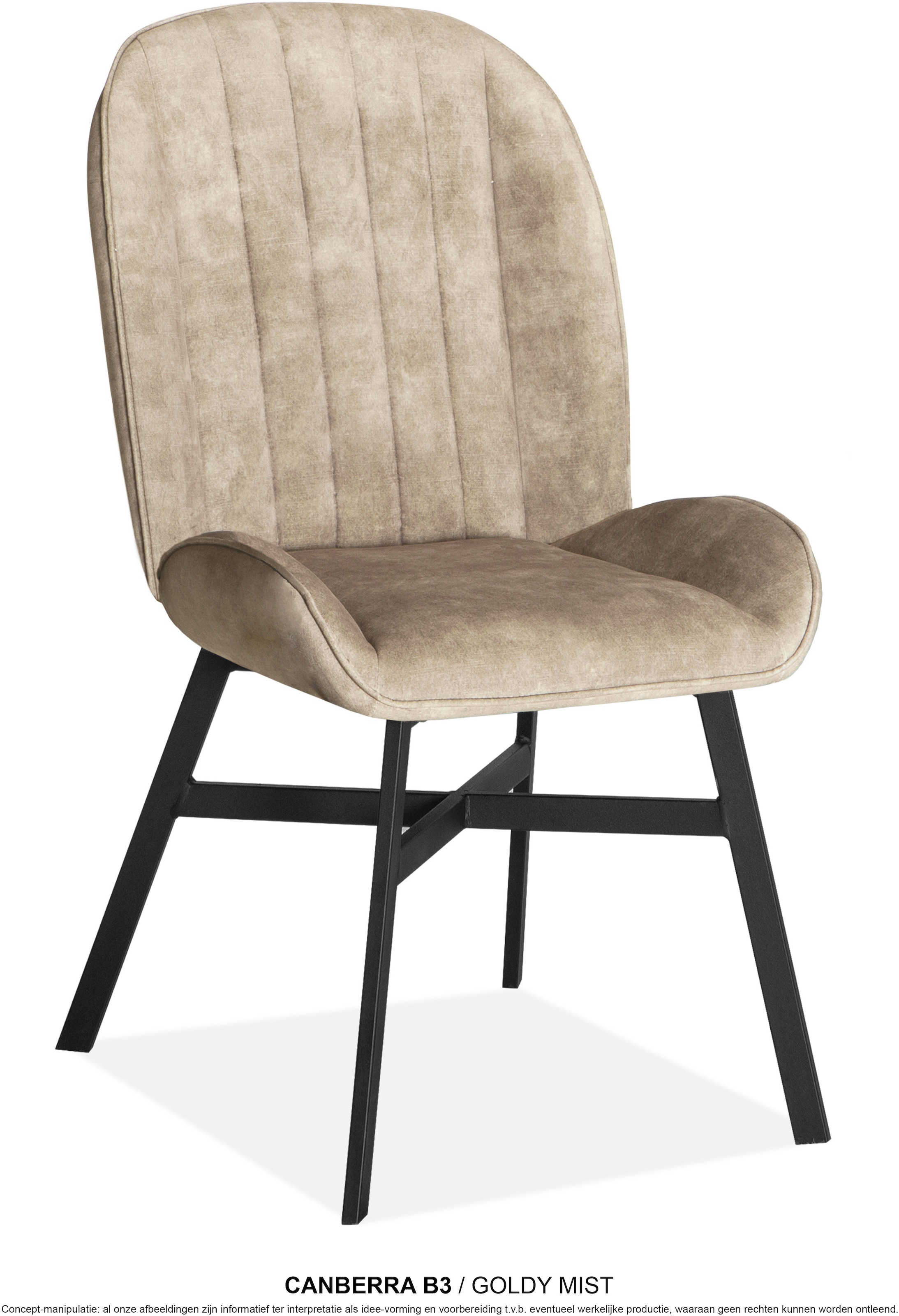 OMG Design Esszimmerstuhl "Canberra" (Set) 2 Stk. Stoff Esszimmerstuhl, pfl günstig online kaufen