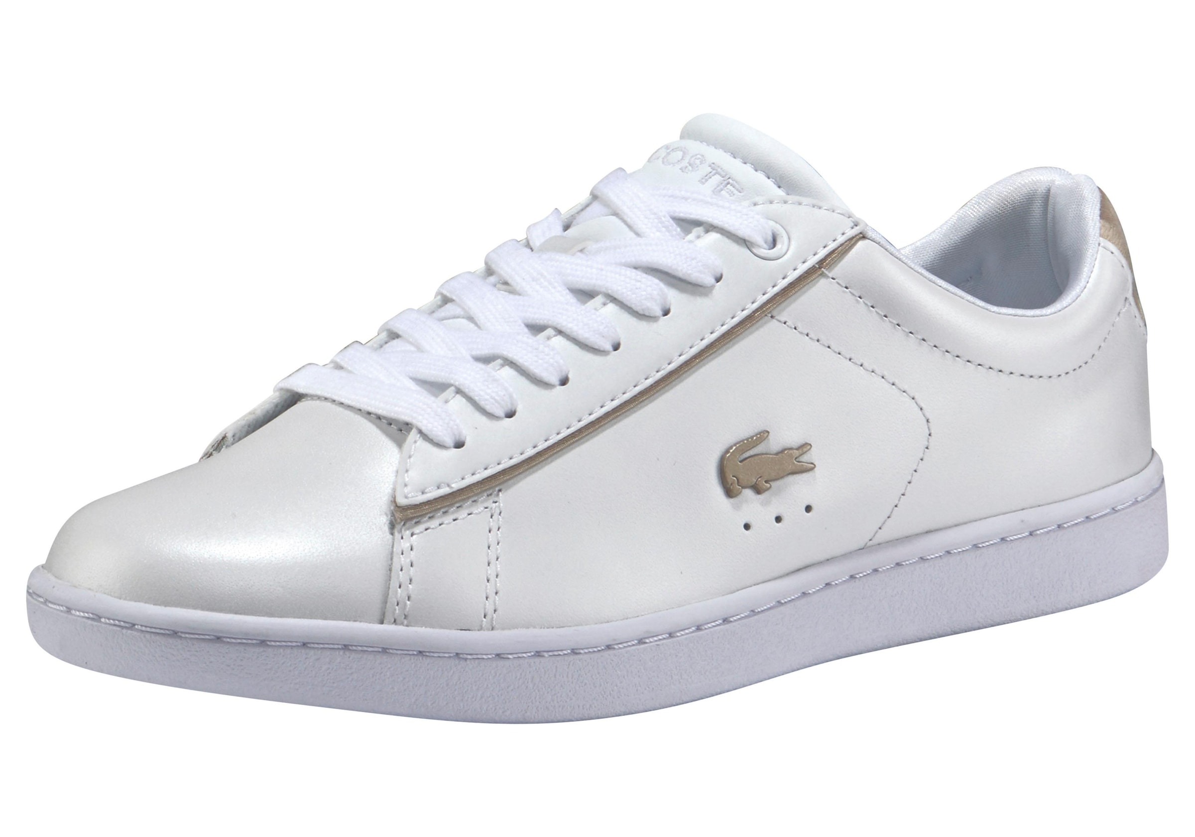 Lacoste carnaby evo on sale white