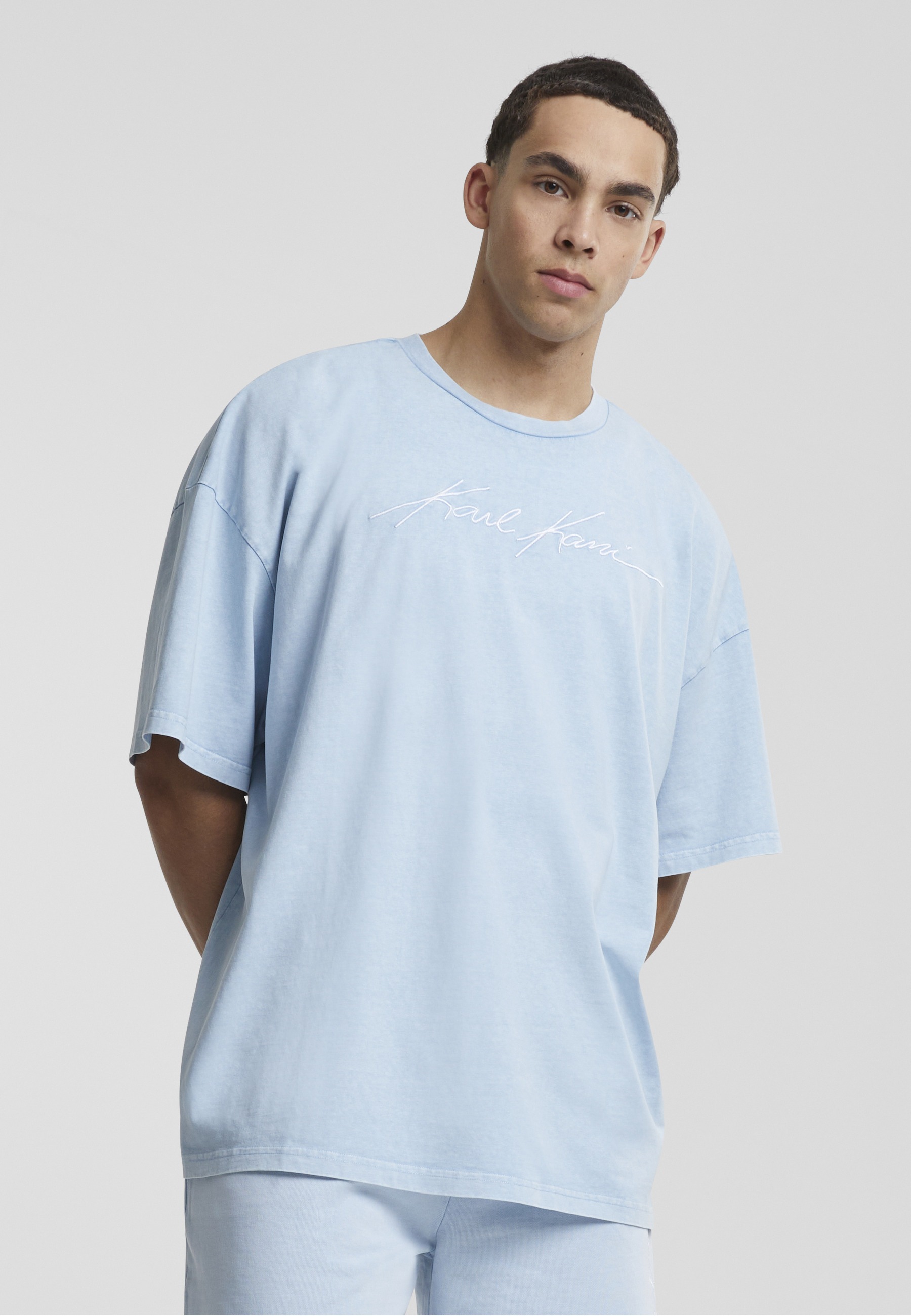 Karl Kani T-Shirt »Karl Kani KM242-048-3 Autograph Washed Boxy Tee« 1 Stk.