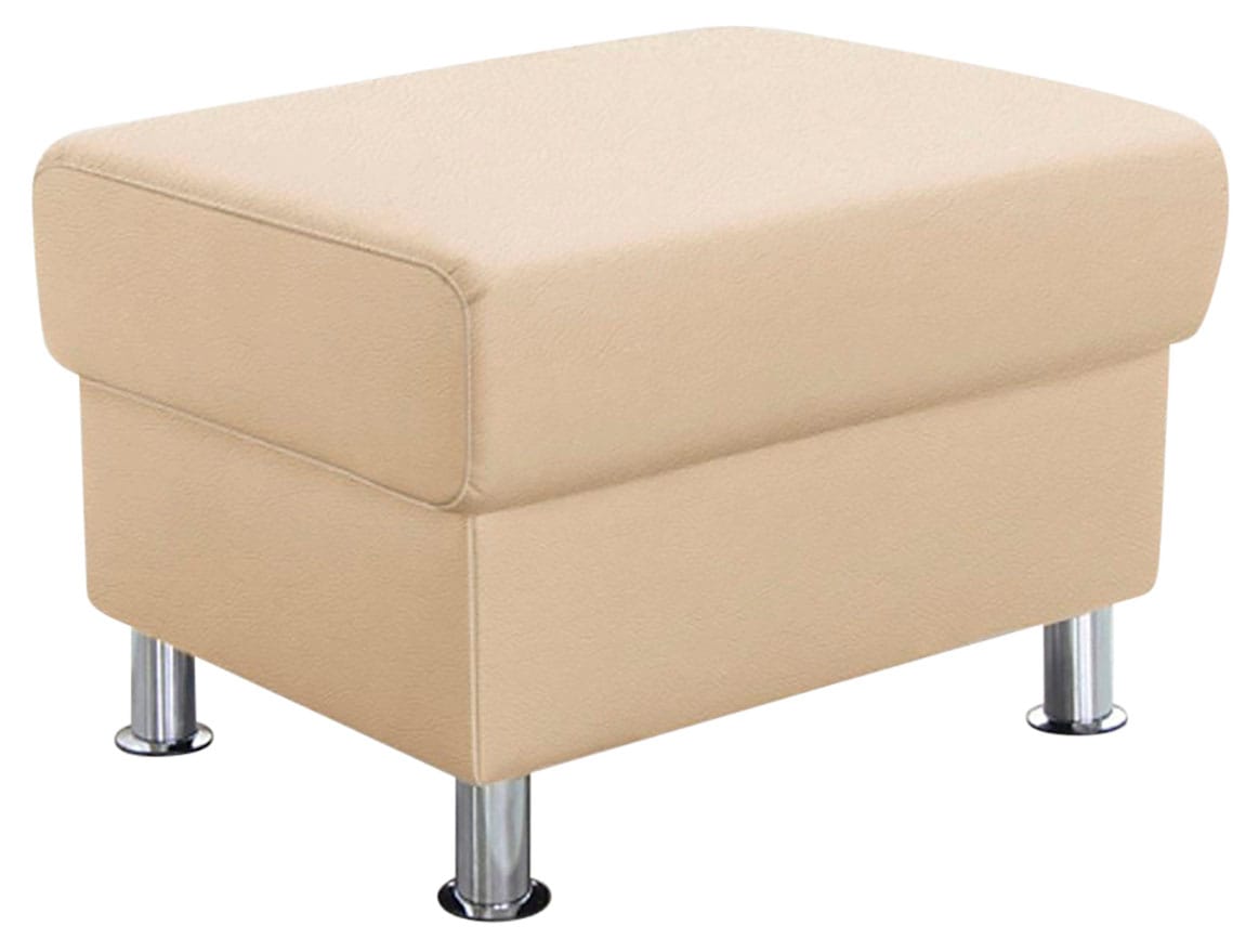 TRENDMANUFAKTUR Hocker "Rondo, Polsterhocker zur Serie, Breite 67 cm, Füße günstig online kaufen