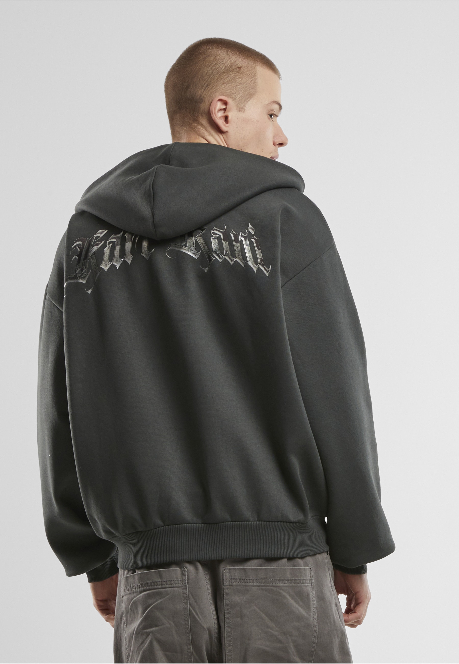 Karl Kani Kapuzenpullover »Karl Kani KK Old English Chrome Backprint Zip Hoodie« 1 tlg.