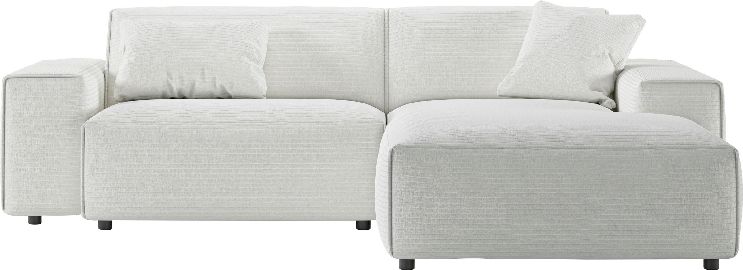 andas Ecksofa "Glimminge L-Form auch in Breitcord, Feincord + Easy care-Bez günstig online kaufen