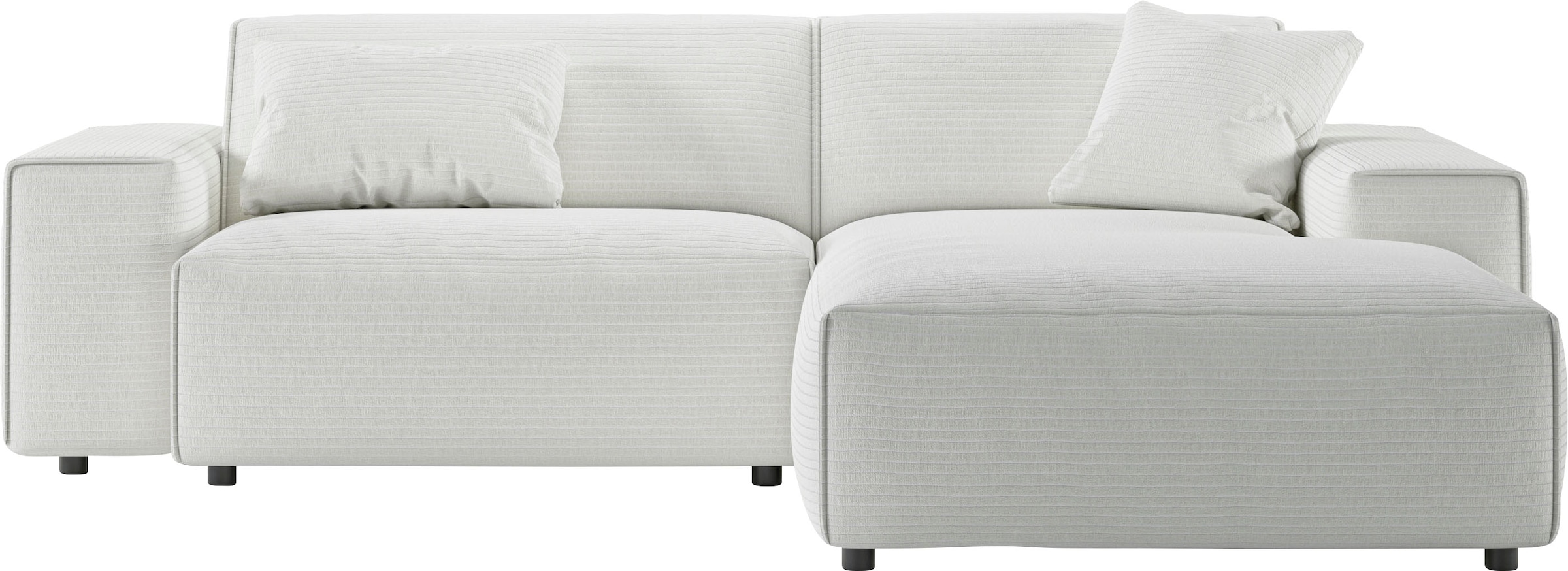 Home affaire Ecksofa "Glimminge L-Form auch in Breitcord, Feincord + Easy c günstig online kaufen