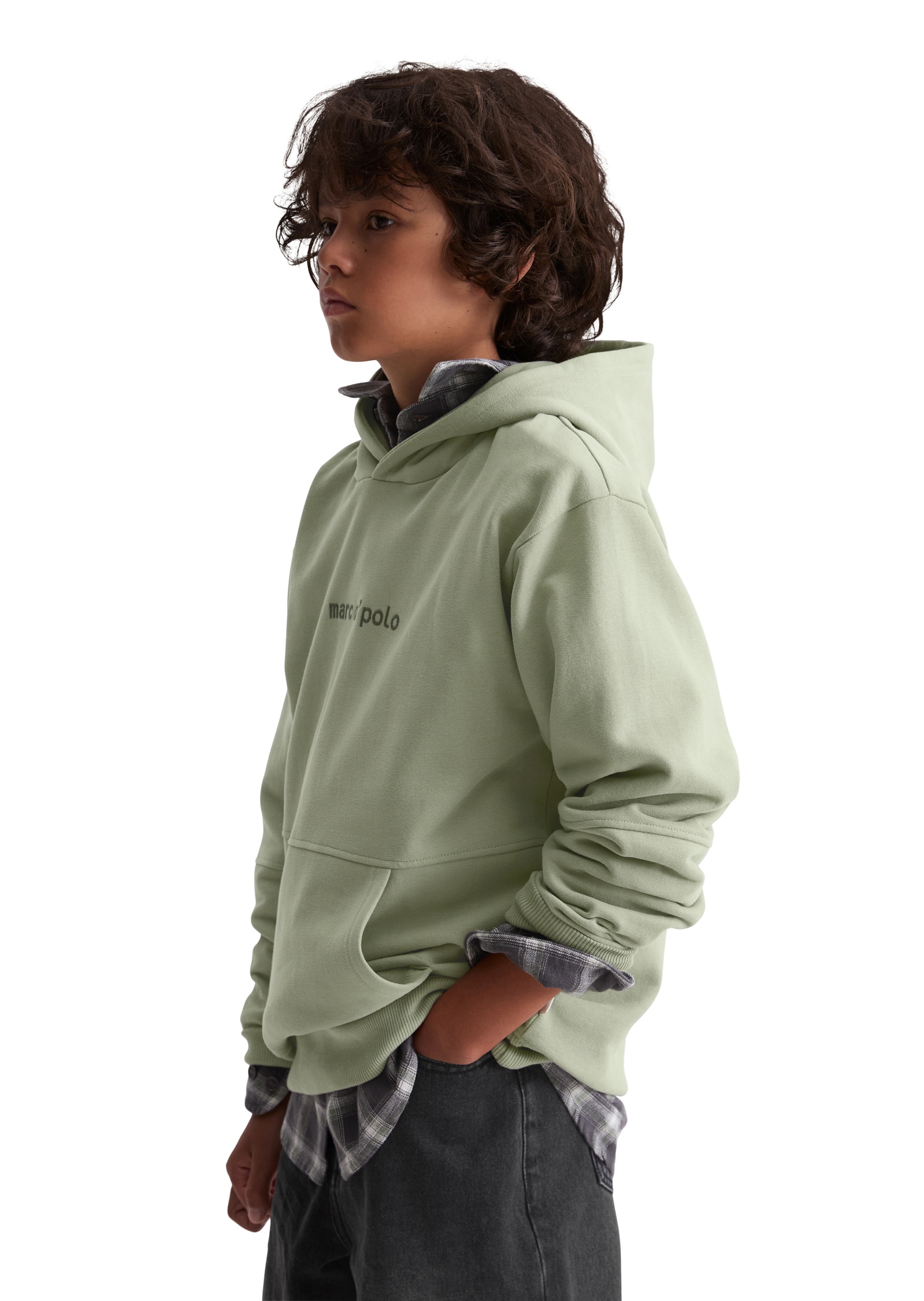 Marc O'Polo Sweatshirt »mit Front- und Back-Stickerei«