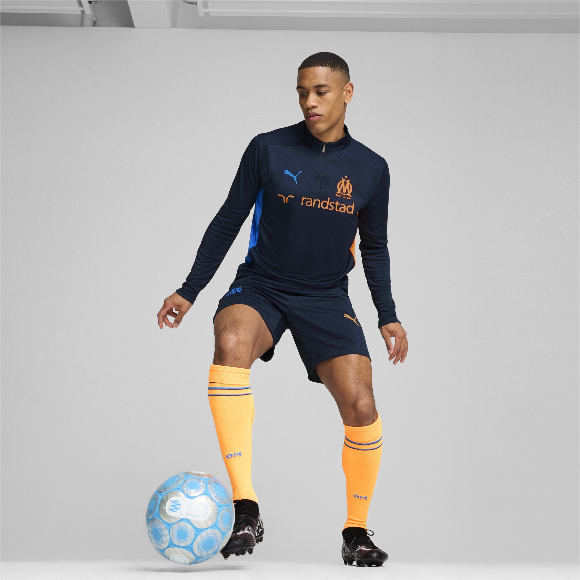 PUMA Sweatshirt »Olympique de Marseille Trainingsoberteil Herren«