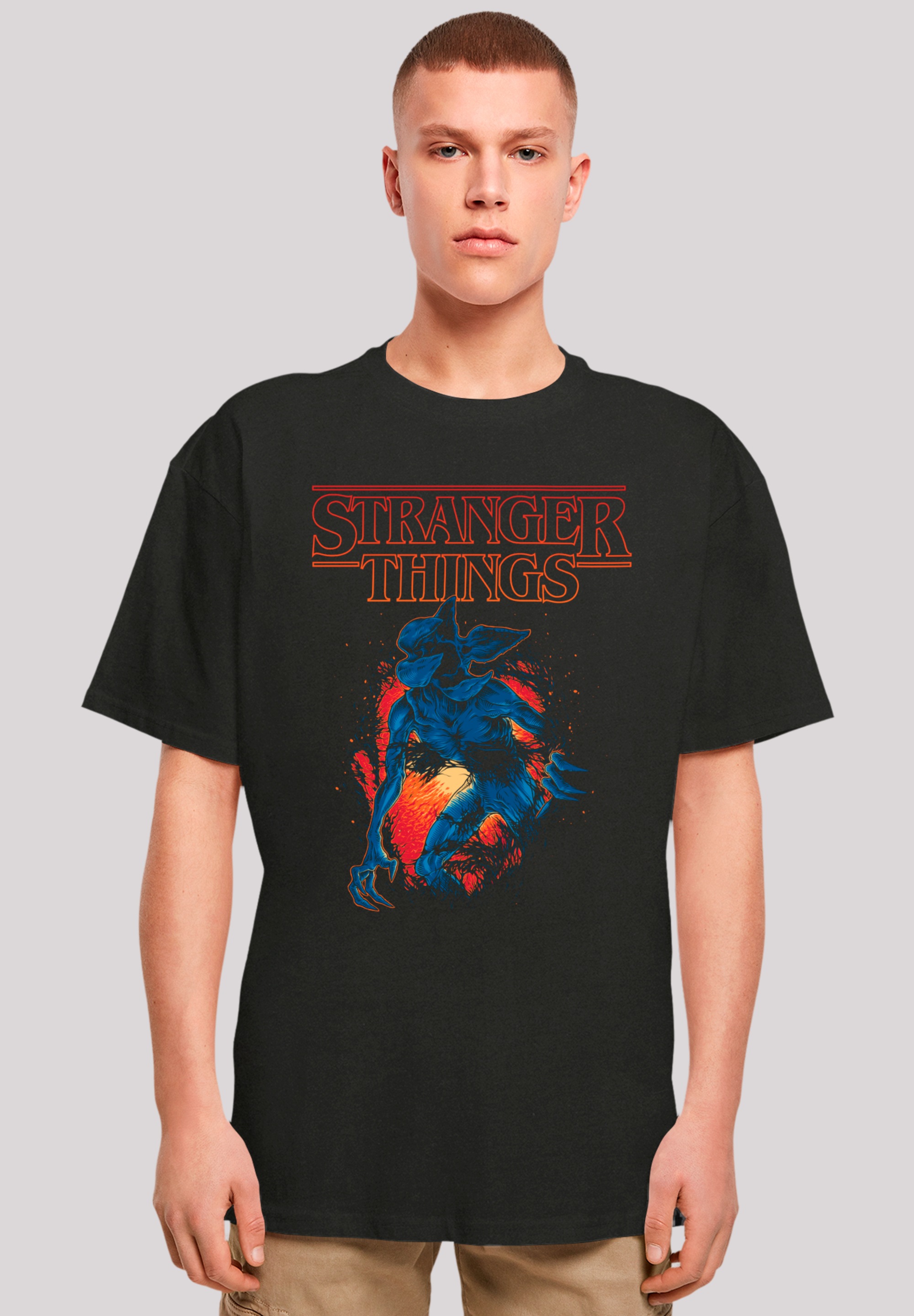 F4NT4STIC T-Shirt »Stranger Things DemoCave Netflix TV Series«, Premium Qualität