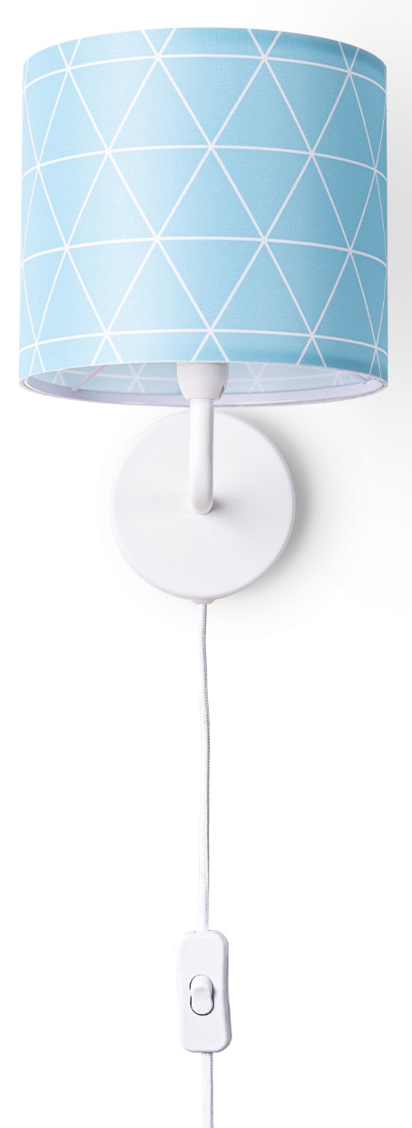 Paco Home Wandleuchte »Stella 3m Stil Wohnzimmer Lampe âˆ…18cm Kabel 401«, Skandi | BAUR Stecker flammig-flammig, 1 E14 Flur