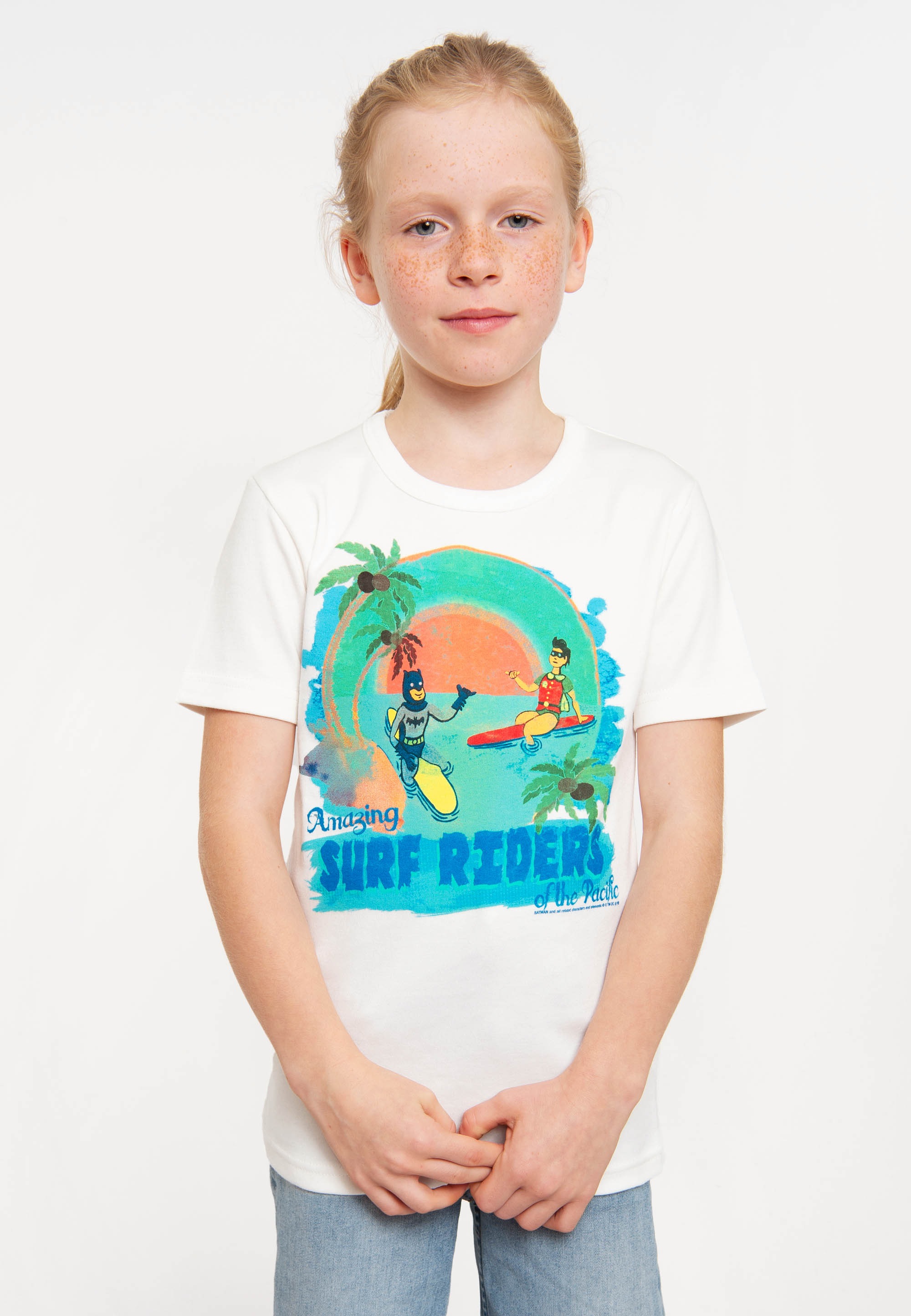 LOGOSHIRT T-Shirt »DC - Batman & Robin - Surf Riders«, mit Batman and Robin- Print ▷ für | BAUR