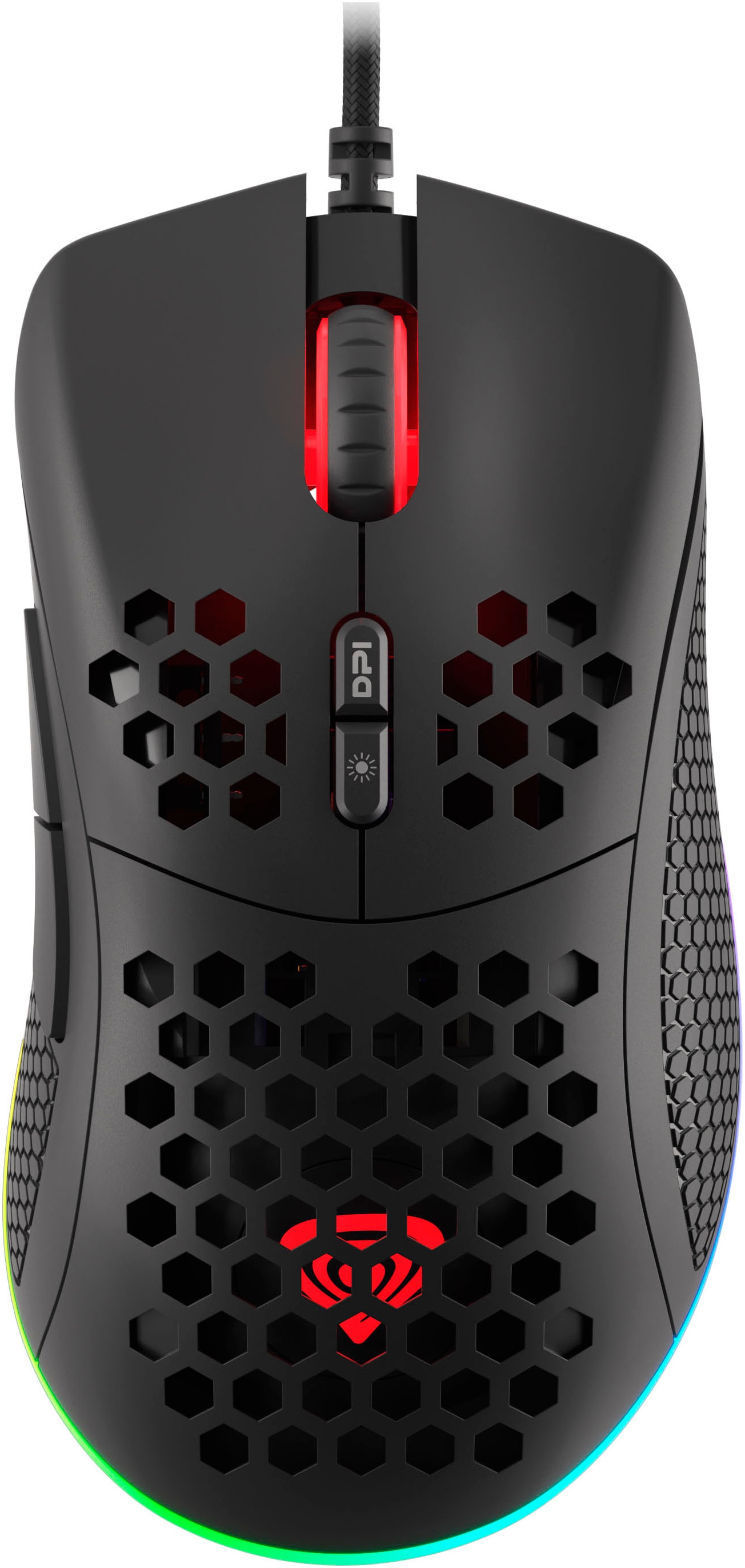 Genesis Gaming-Maus »KRYPTON 555« kabelgebunde...