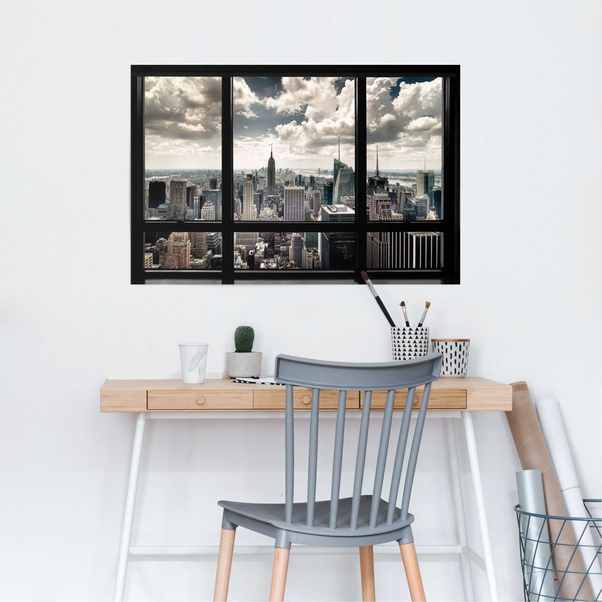 Reinders Poster "New York Fenster" 1 Stk. tlg. günstig online kaufen