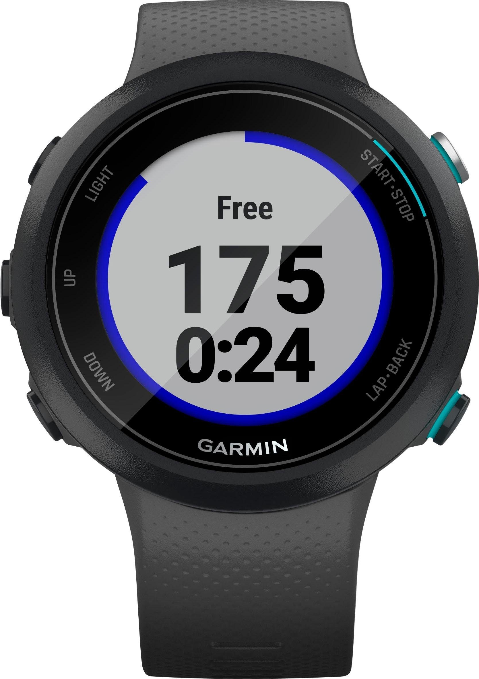 Garmin Smartwatch »Swim2 mit Silikon-Armband 20 mm«