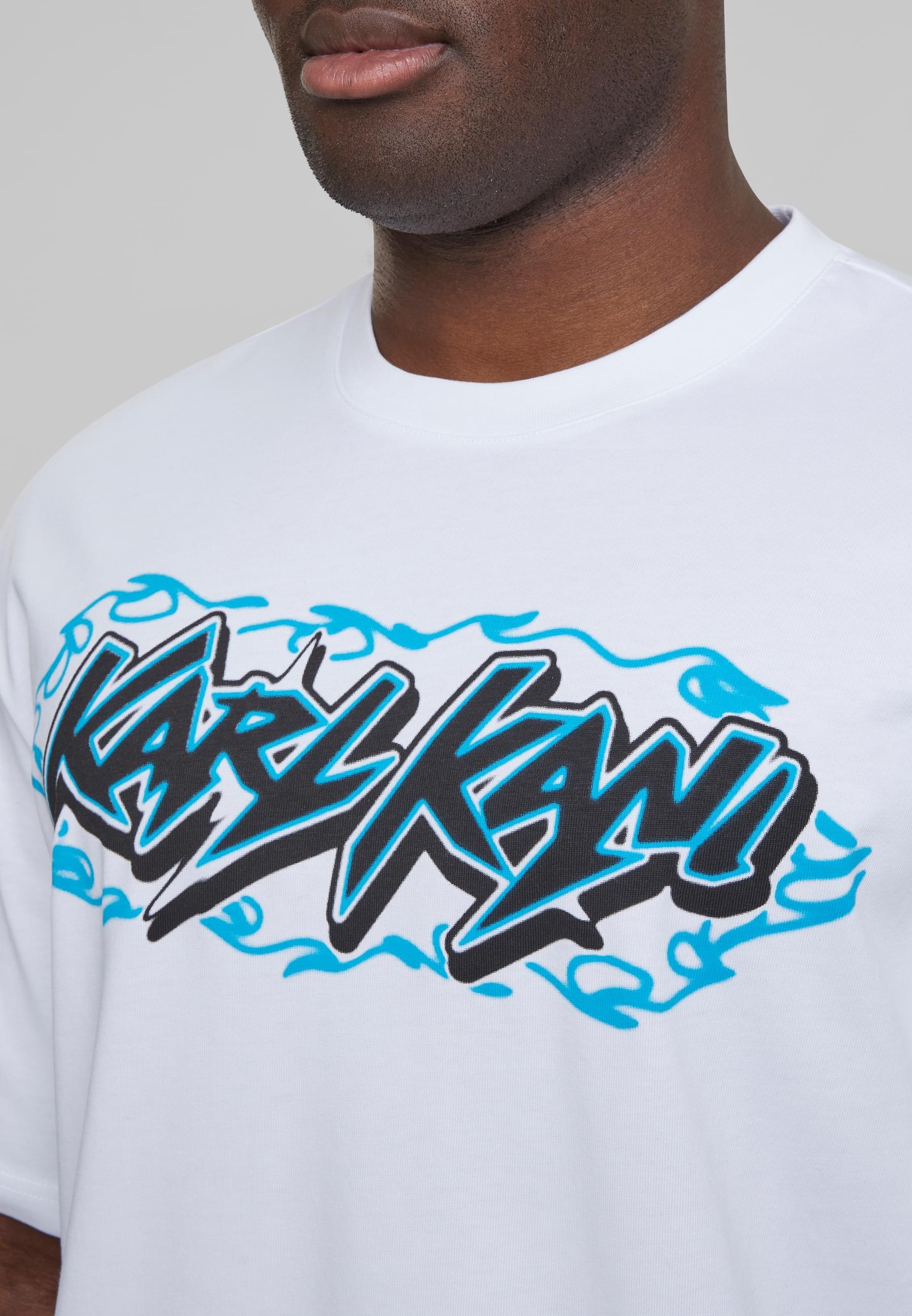 Karl Kani T-Shirt »Karl Kani Woven Signature Kani Heat Tee«, (1 tlg.)