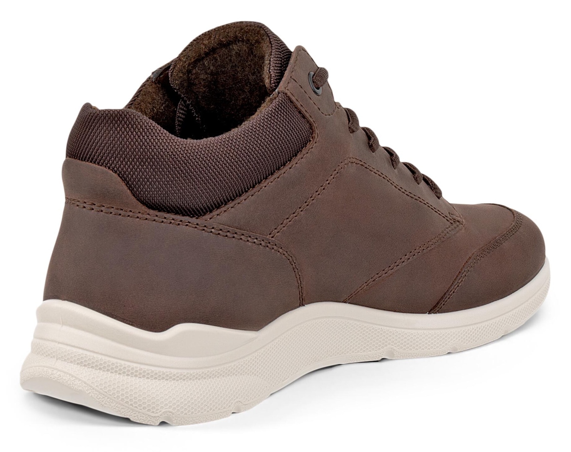 Ecco Sneaker »IRVING MID-CUT«, Winterboots, High Top Sneaker, Stiefelette mit gepolstertem Schaftrand
