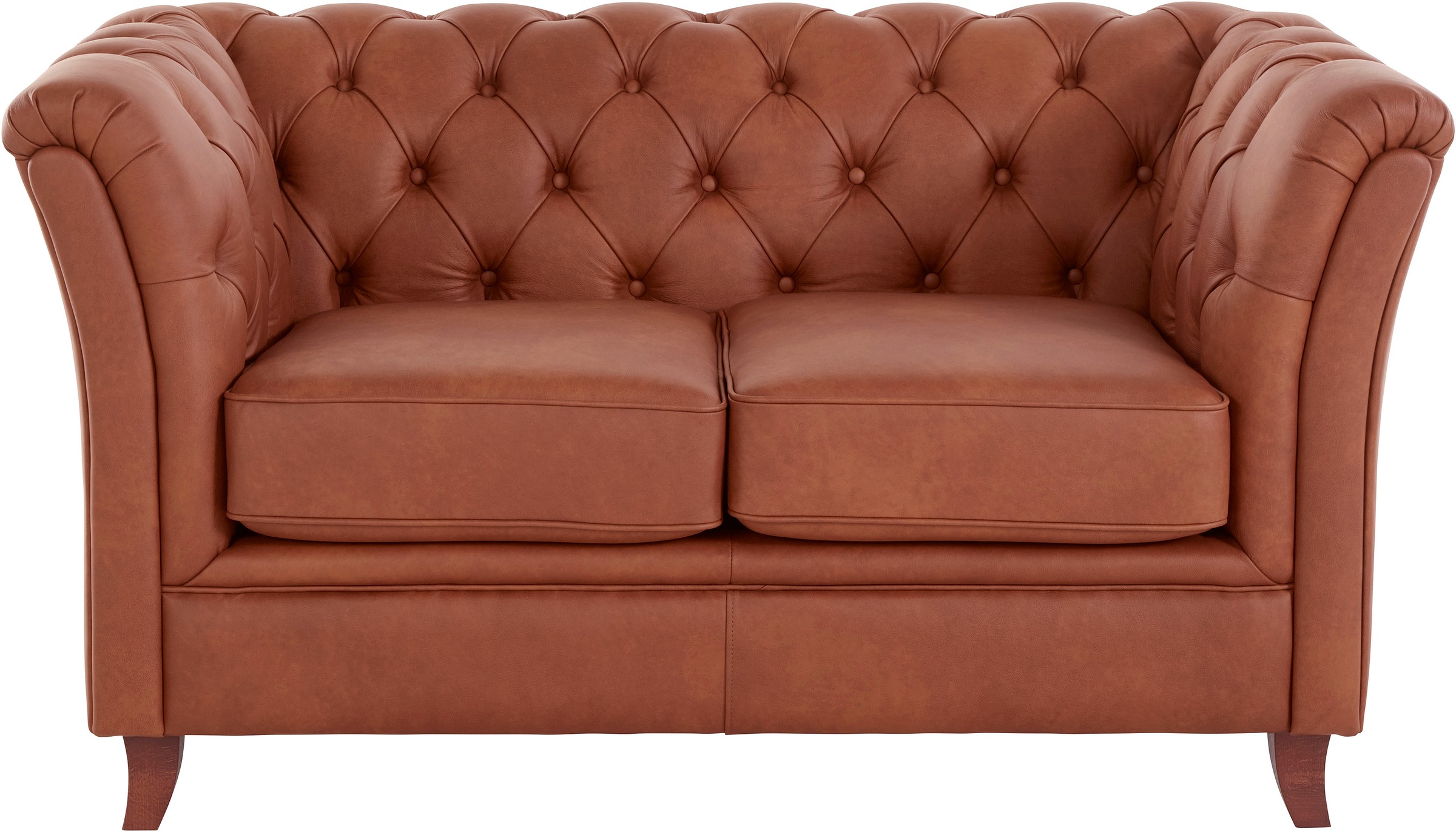 Home affaire Chesterfield-Sofa "Reims" mit echter Chesterfield-Knopfheftung günstig online kaufen