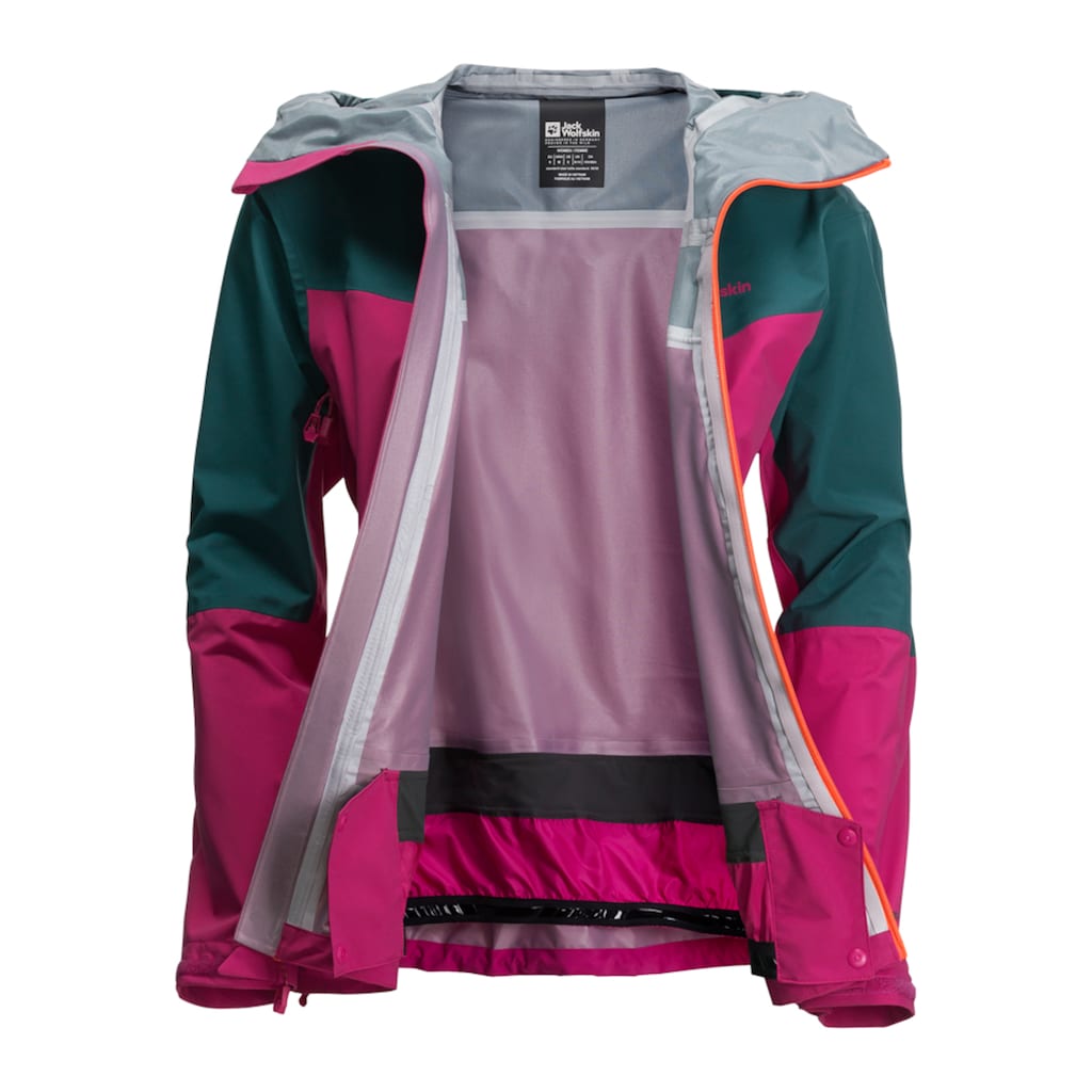 Jack Wolfskin Funktionsjacke »ALPSPITZE TOUR 3L JKT W«, mit Kapuze