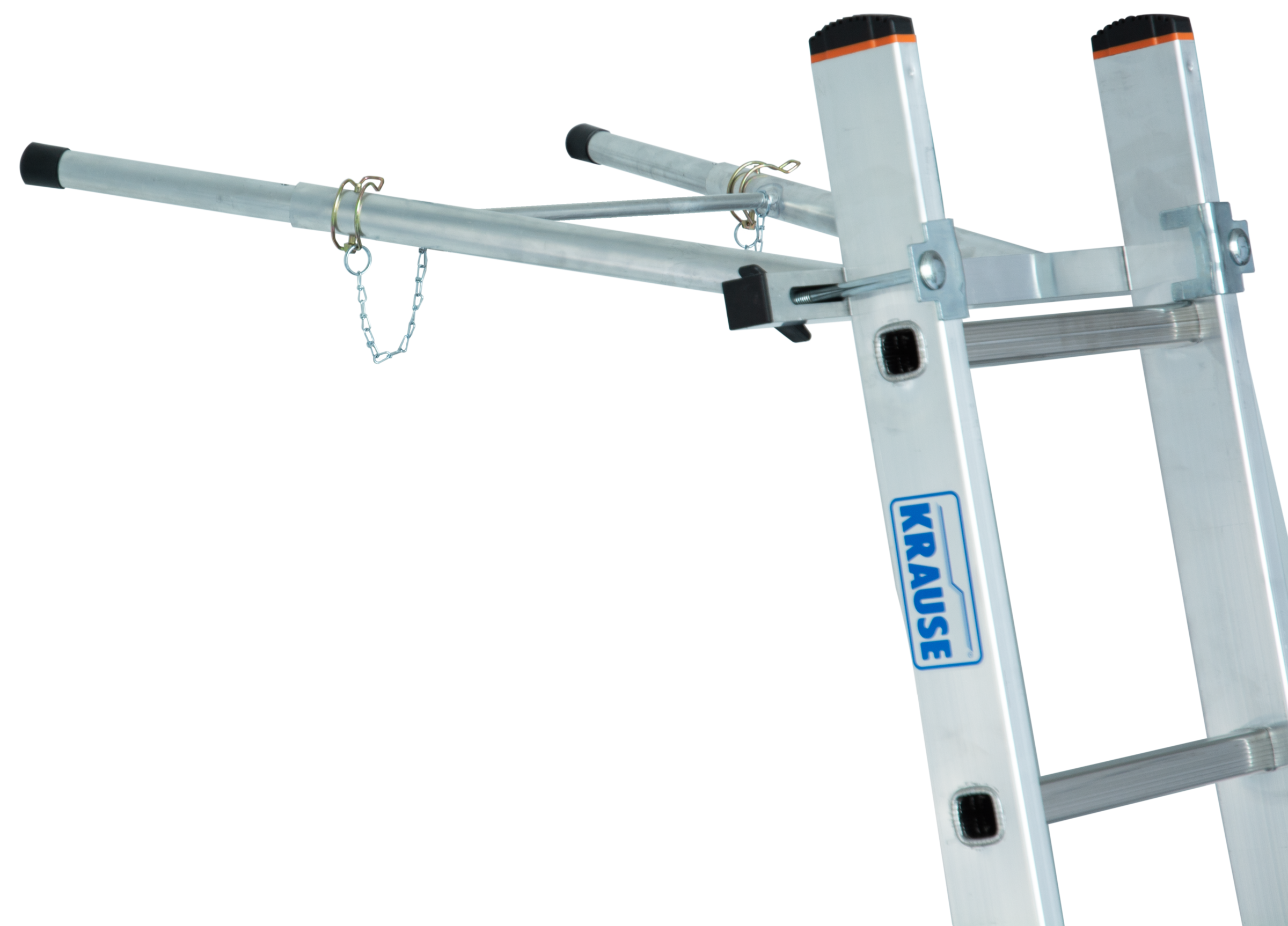 KRAUSE Abstandshalter "CombiSystem Wandabstand-Halter", B:54cm L:60cm, silber, Abstandshalter, teleskopierbar bis 600 mm