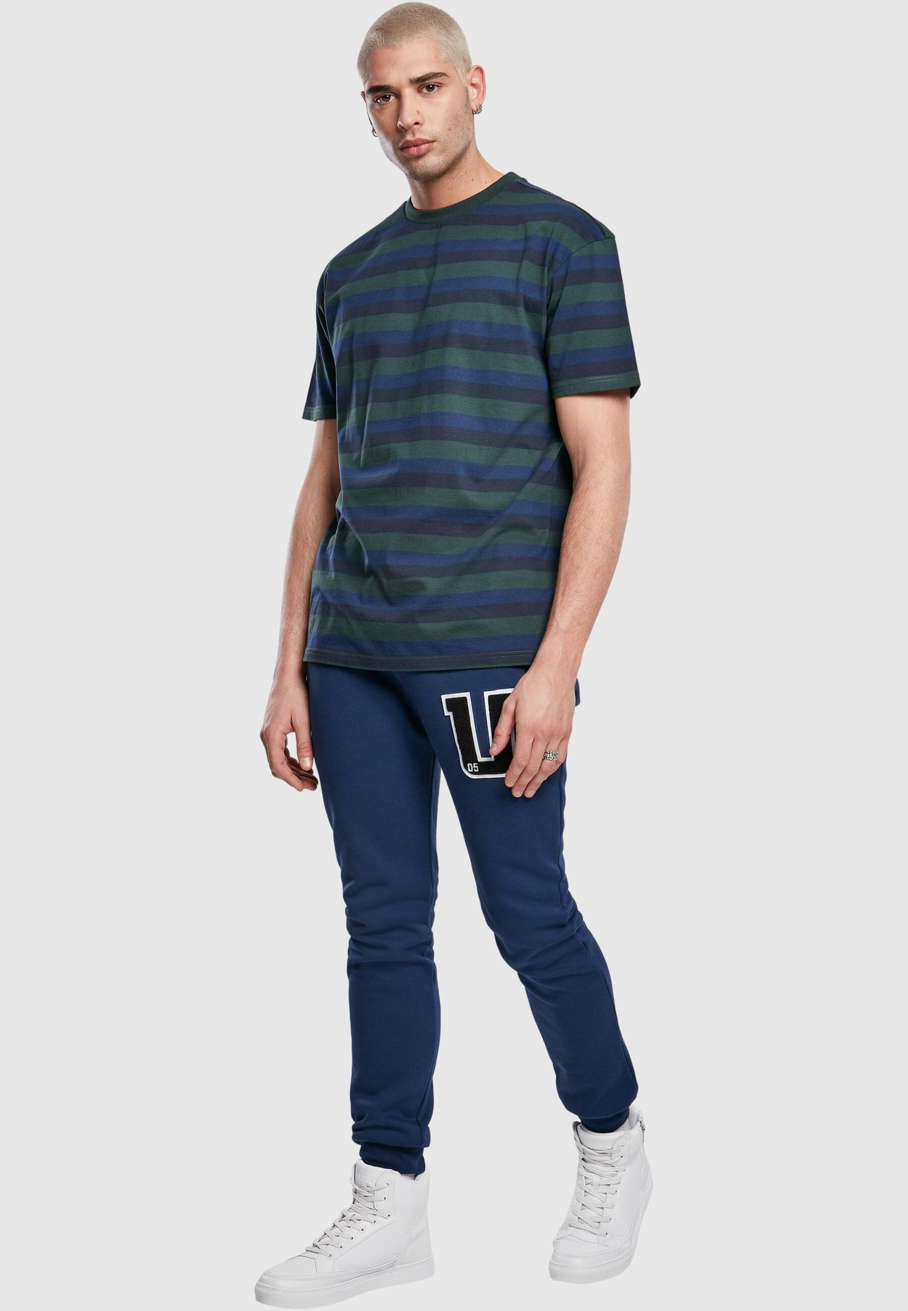 URBAN CLASSICS T-Shirt »Urban Classics Herren College Stripe Tee« 1 Stk.