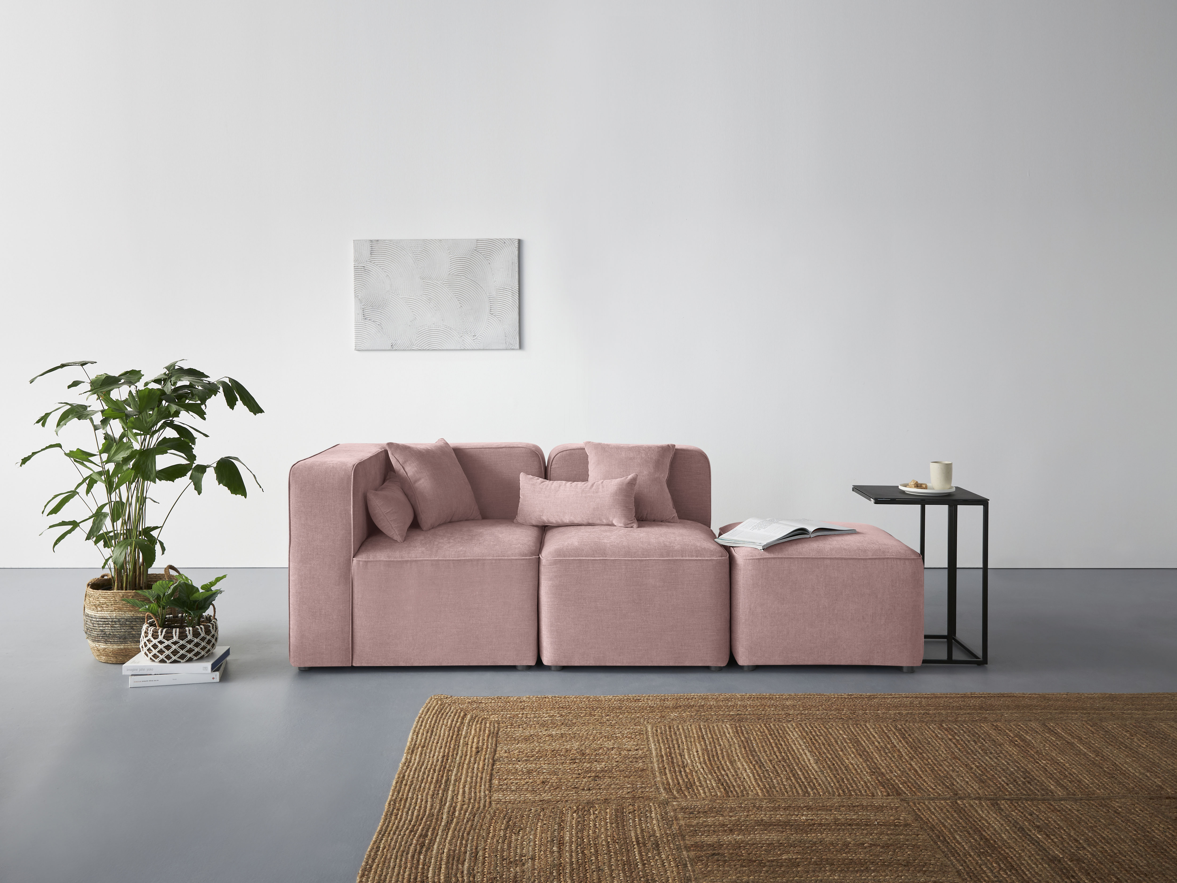 Home affaire 3-Sitzer "Sundstrup" Modulserie, individuelle Zusammenstellung