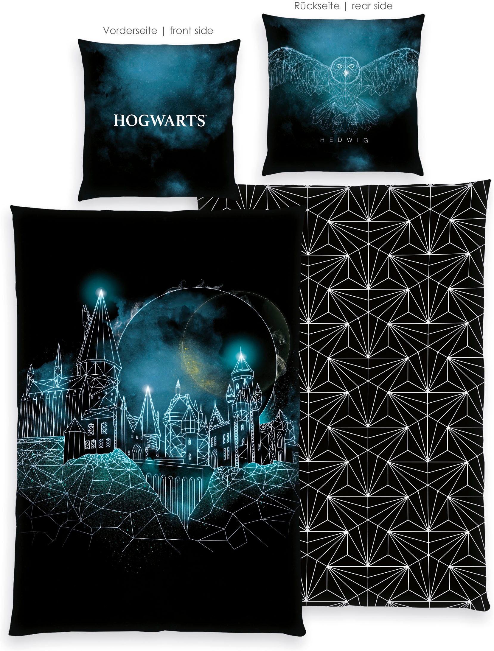 Harry Potter Bettwäsche "Harry Potter" 2 Wendebettwäsche