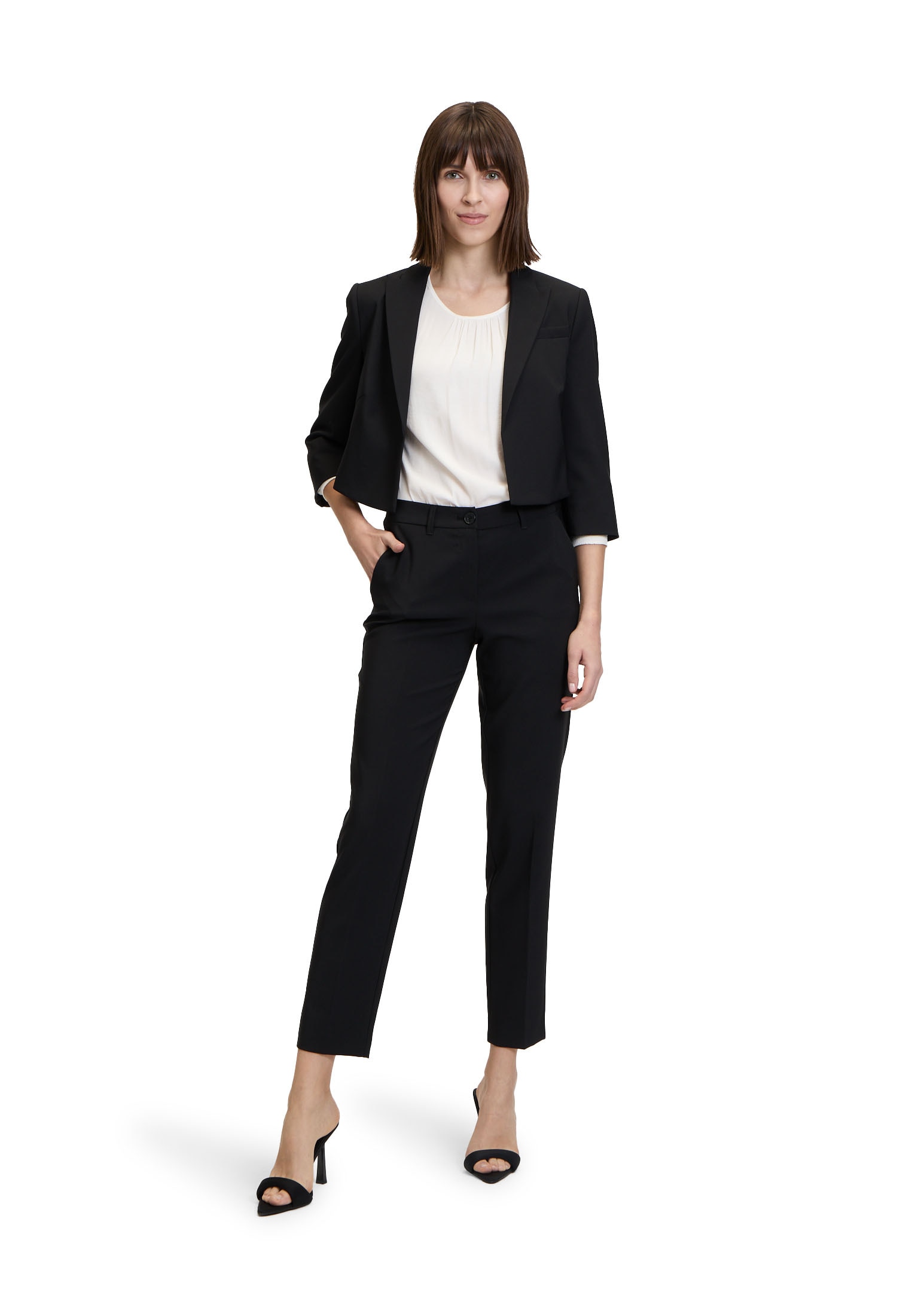 Betty Barclay Bügelfaltenhose »Betty Barclay Businesshose mit Bügelfalte«, Material