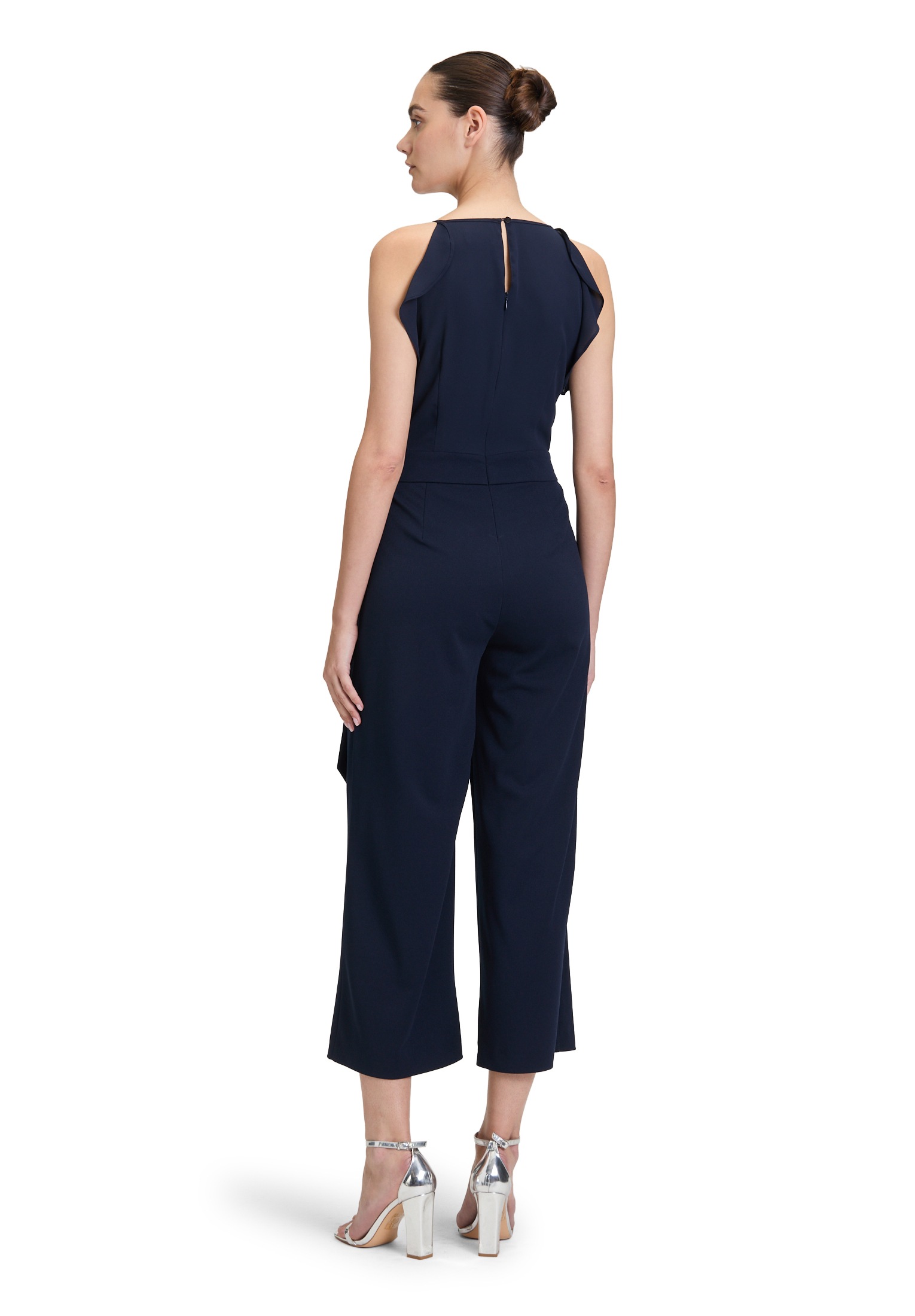 Vera Mont Overall »Vera Mont Jumpsuit mit Volant«, (1 tlg.), Bindeband