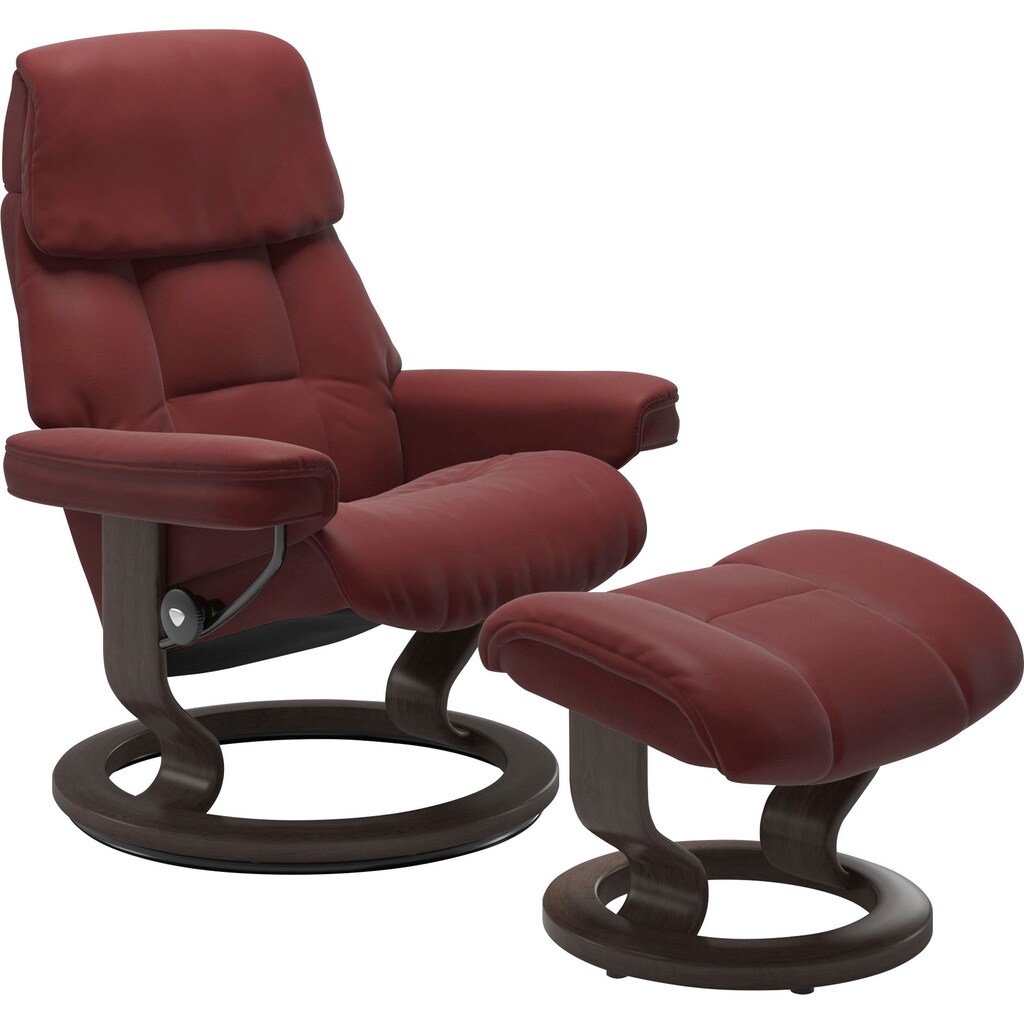 Stressless® Relaxsessel »Ruby«, (Set, Relaxsessel mit Hocker)