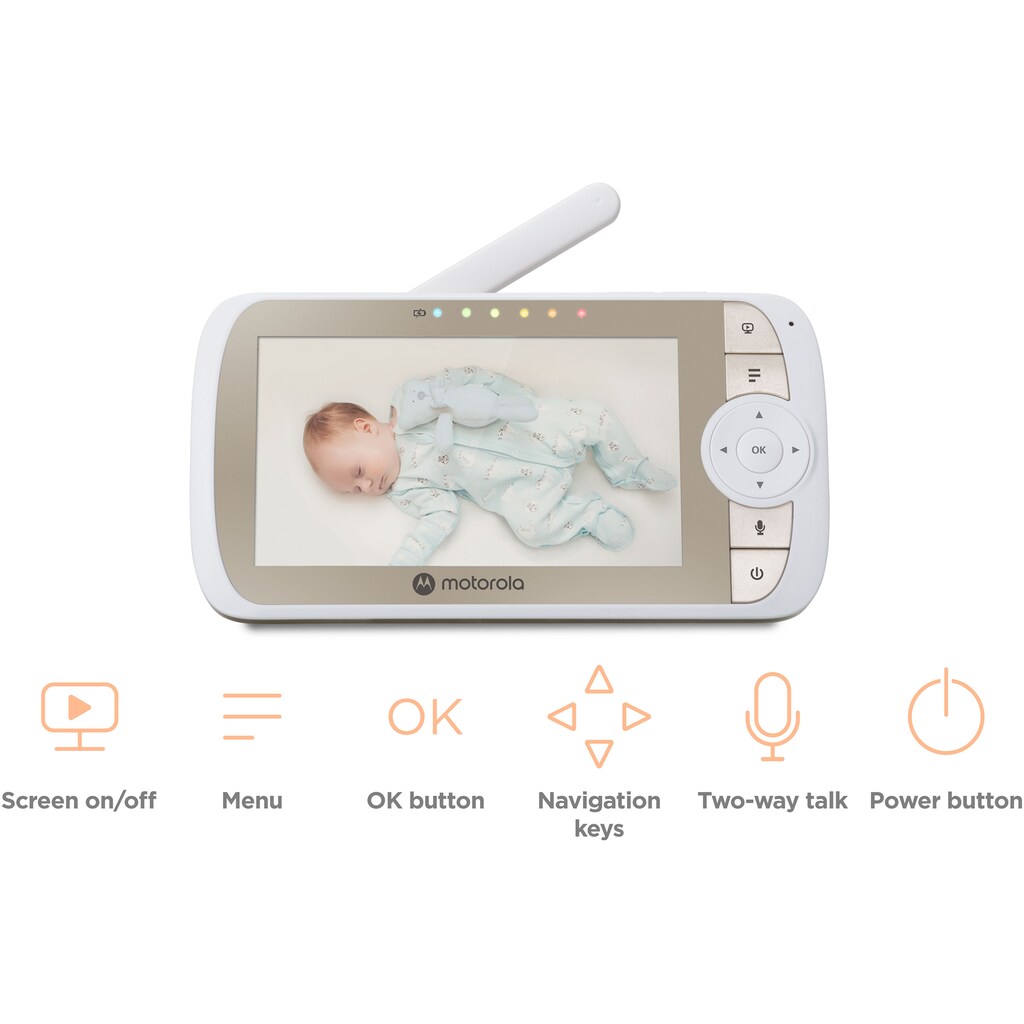 Motorola Babyphone »Video Nursery VM65X Connect WiFi«