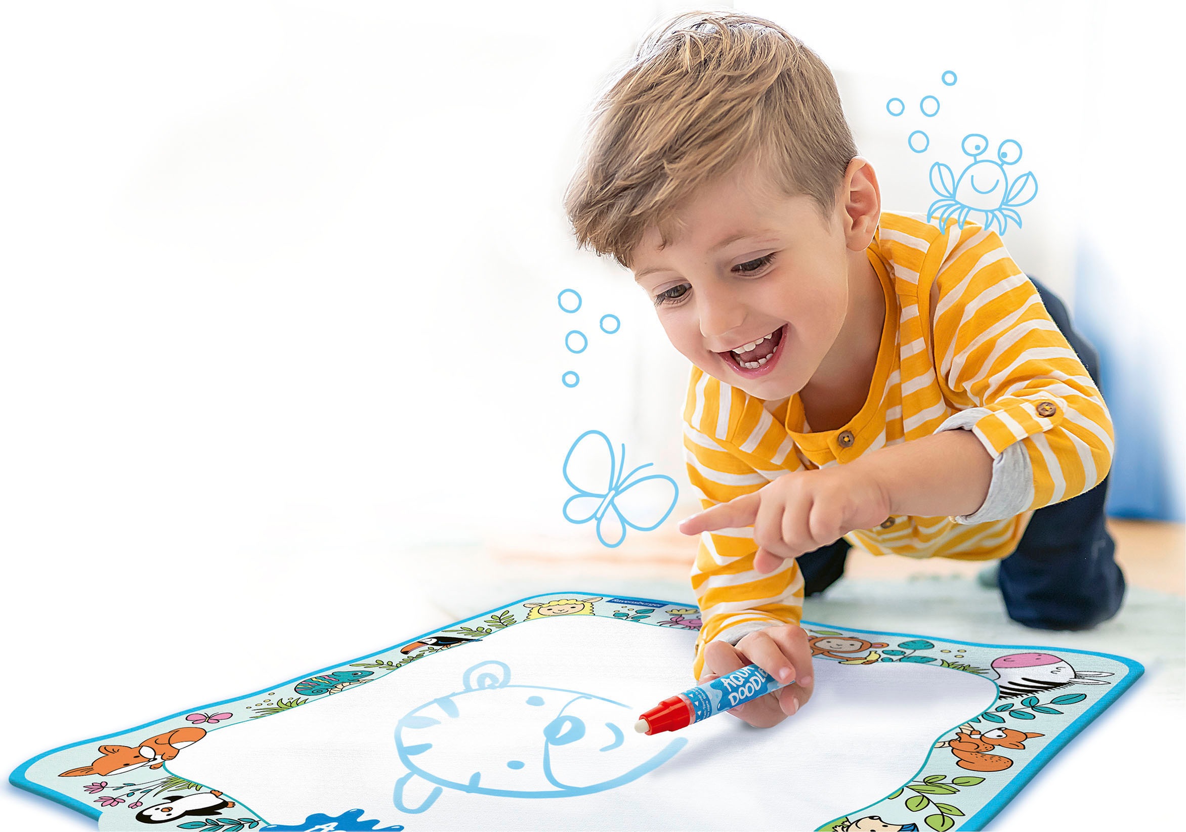 Ravensburger Kreativset »ministeps®, Aqua Doodle®, Animals«, Made in Germany