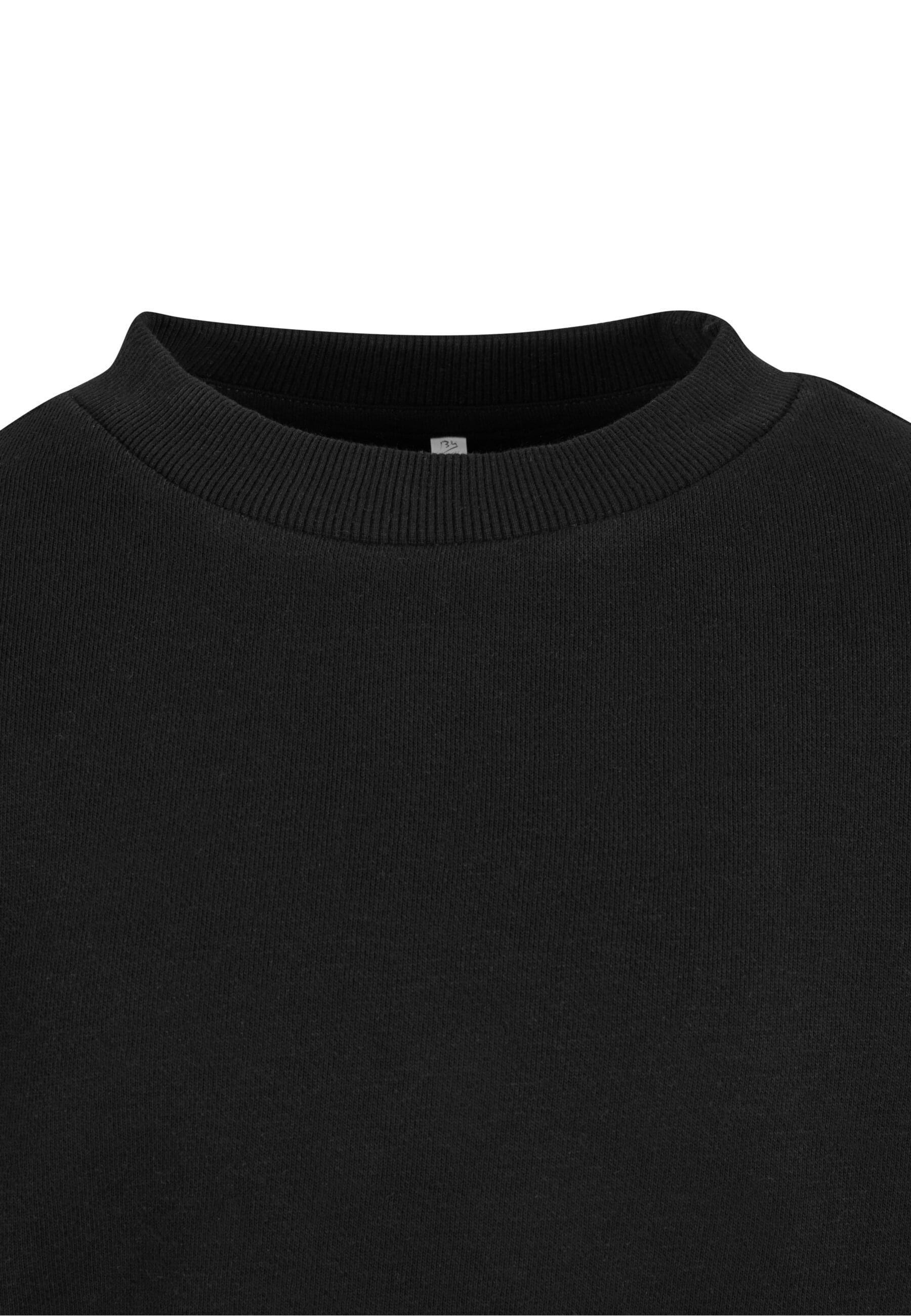 URBAN CLASSICS Rundhalspullover »Urban Classics Girls Oversized Light Terry Crewneck«, (1 tlg.)