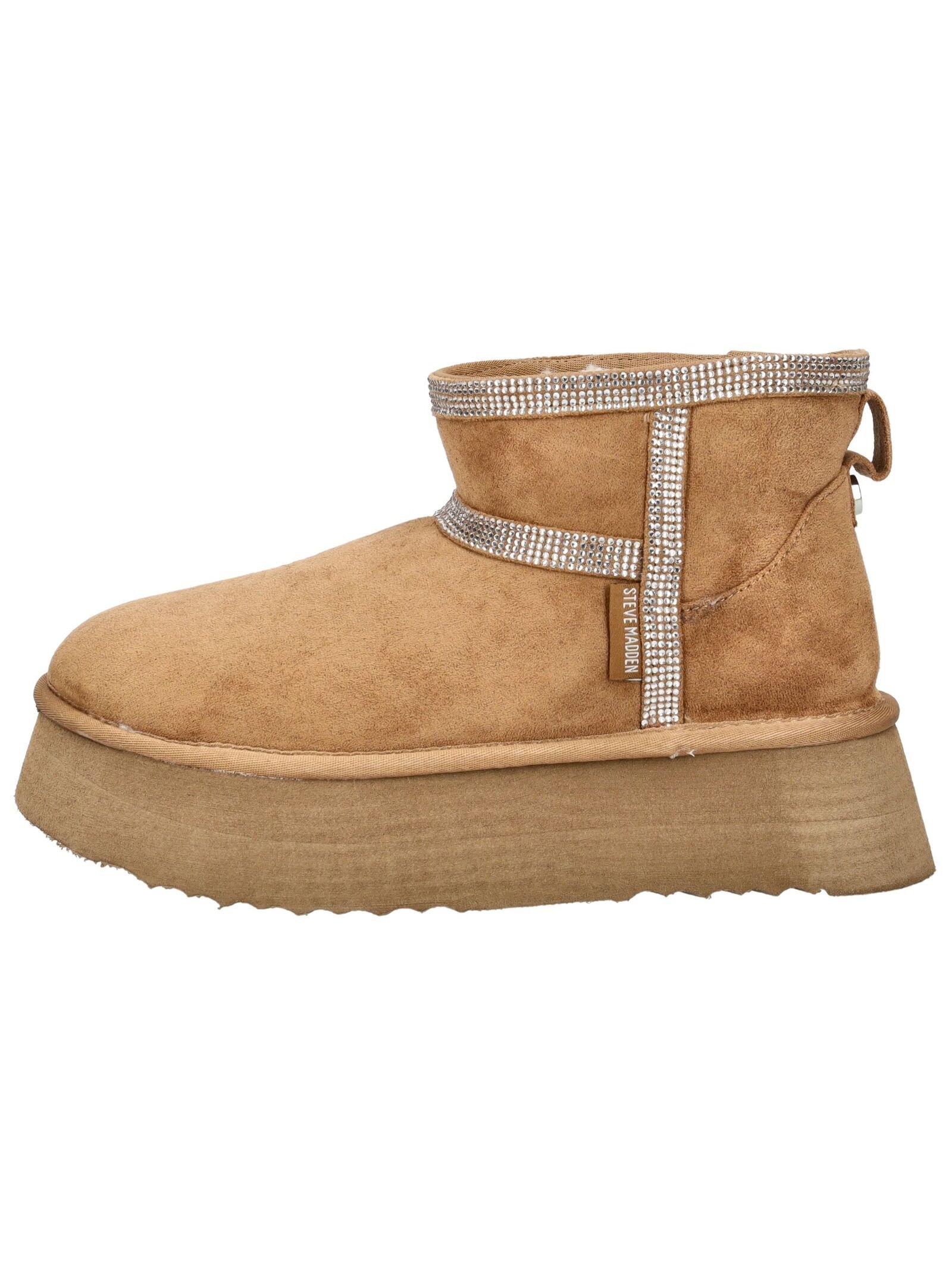 STEVE MADDEN Plateaustiefelette »STEVE MADDEN Stiefelette Veloursleder«