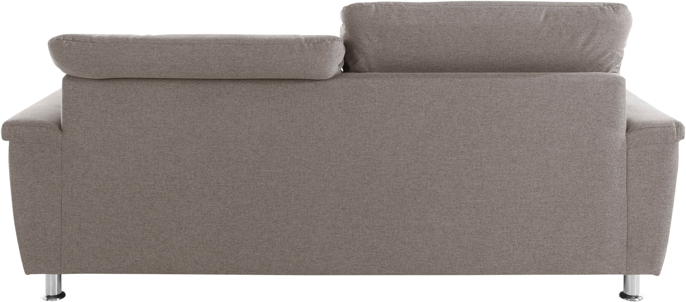 DOMO collection 2,5-Sitzer »Franzi, zeitlos und elegant, moderne Sitzheftung«, wahlweise mit Kopfteilverstellung, inklusive Zierkissen