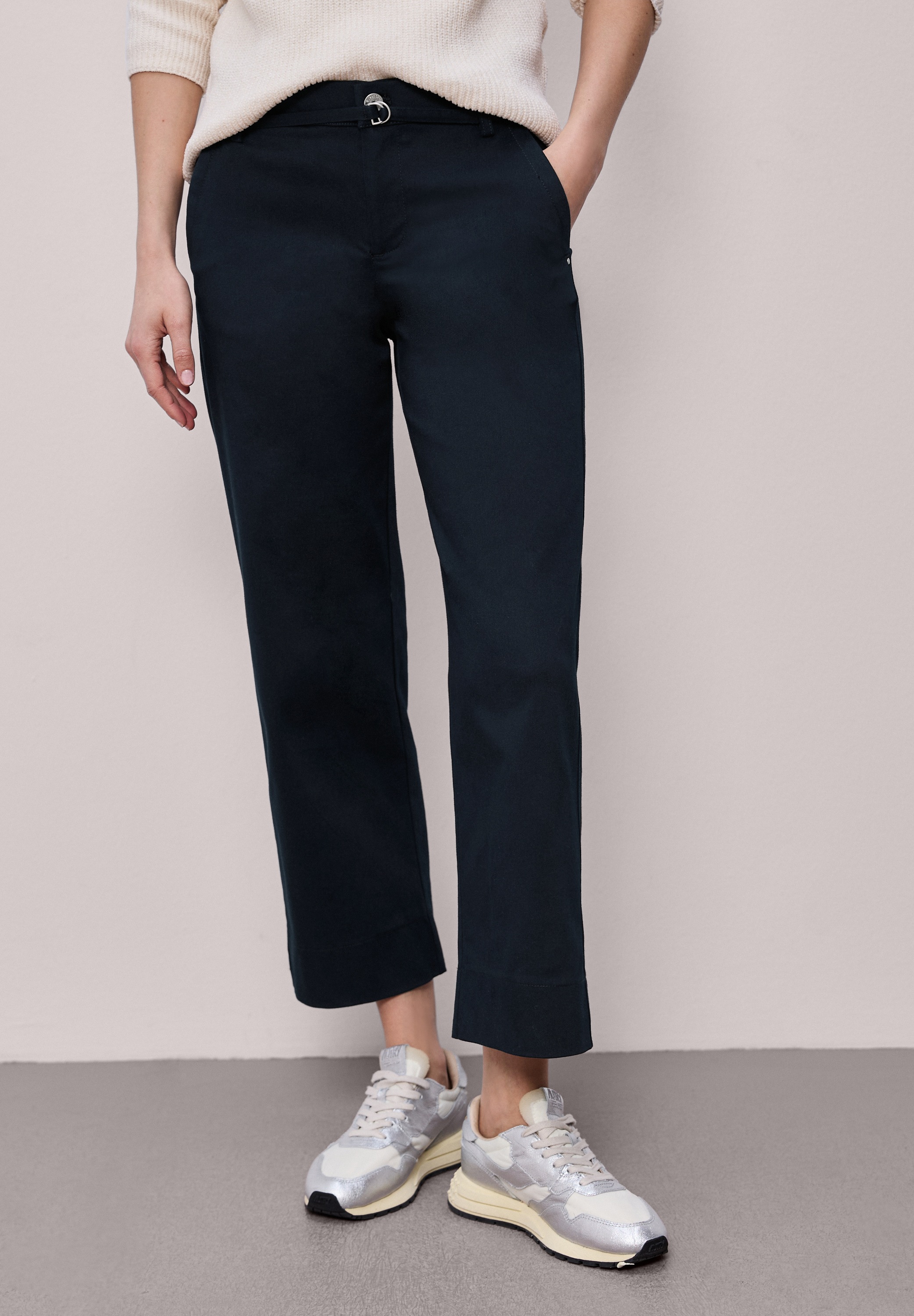 STREET ONE Stoffhose  Middle Waist