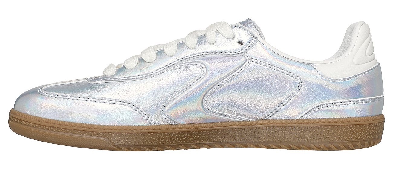 Skechers Sneaker »HOTSHOT-TRUE IRIDESCENCE«, Retro Sneaker, Schnürschuh im irisierenden Metallic Look