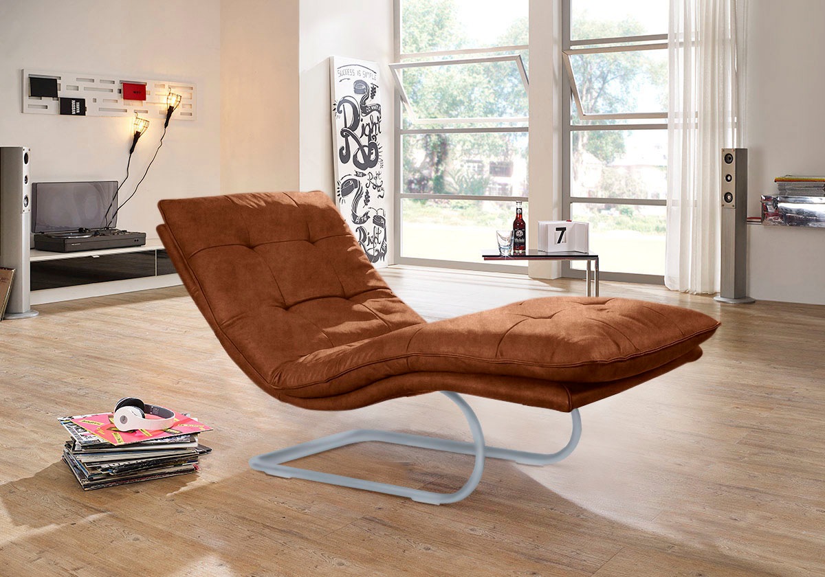 W.SCHILLIG Relaxliege "daily dreams" in Waffelkissen-Optik, wahlweise mit M günstig online kaufen