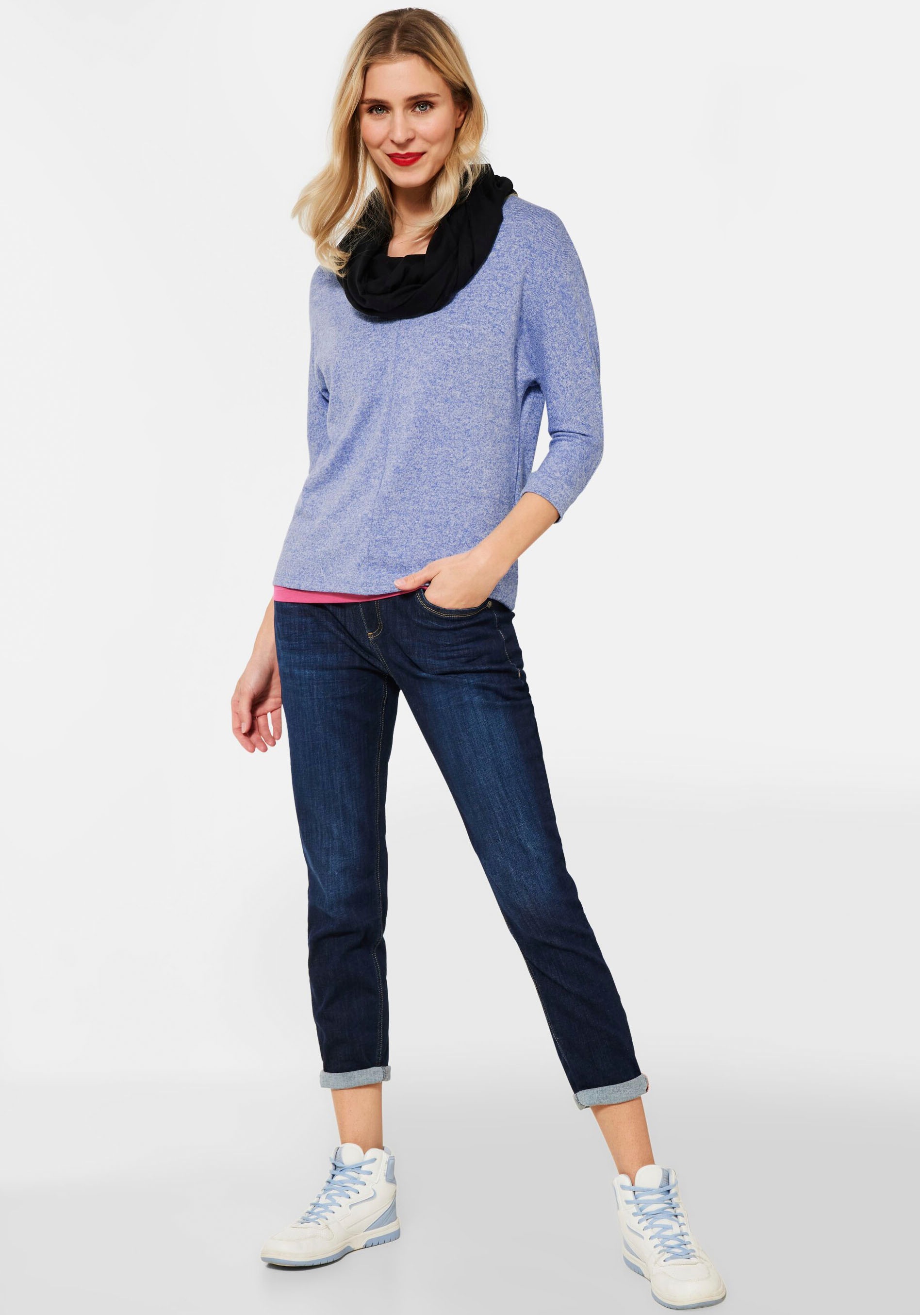 kaufen BAUR »Style Melange-Optik | STREET 3/4-Arm-Shirt in Ellen«, ONE