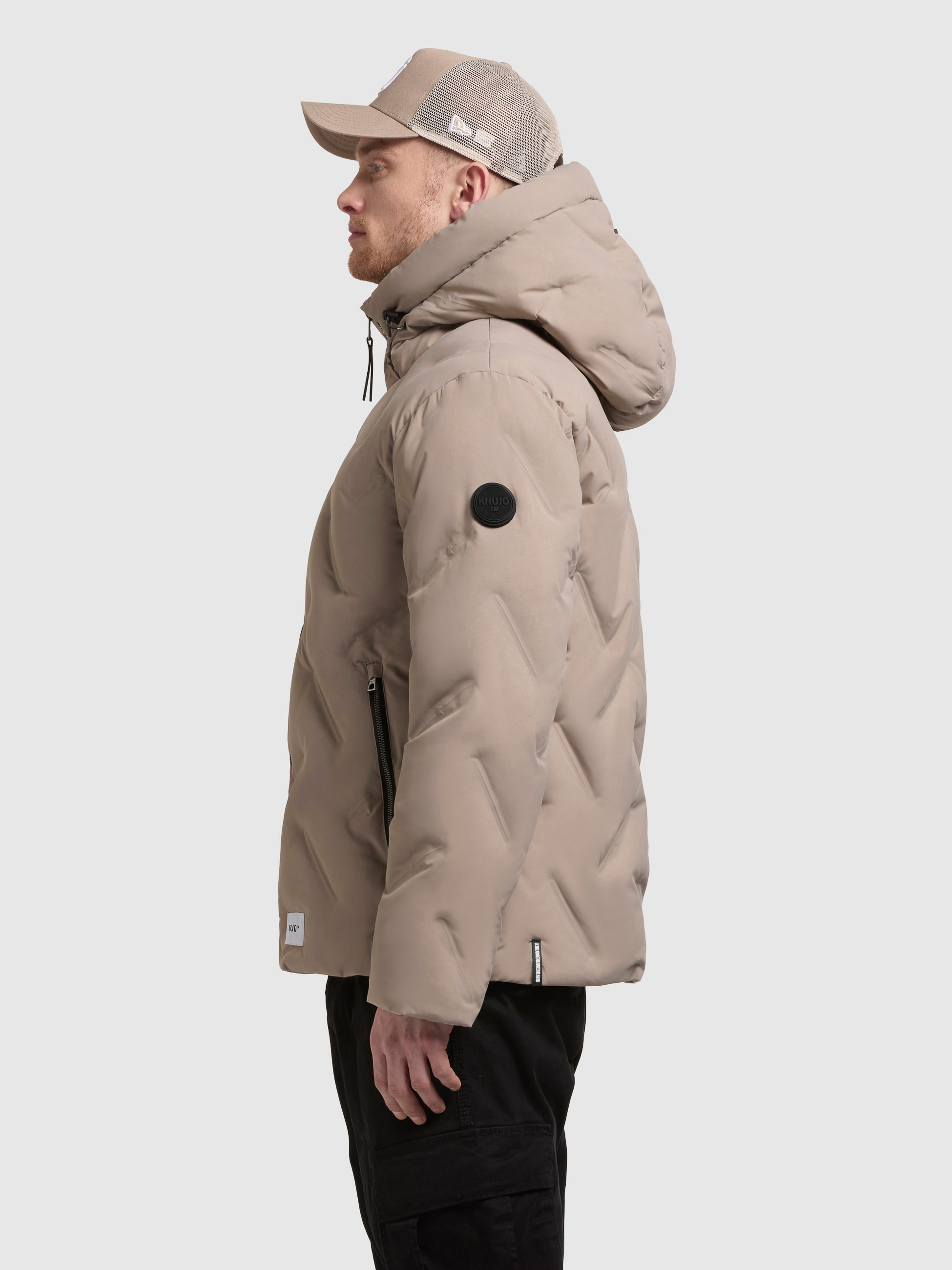 khujo Steppjacke »ONERT« mit Kapuze