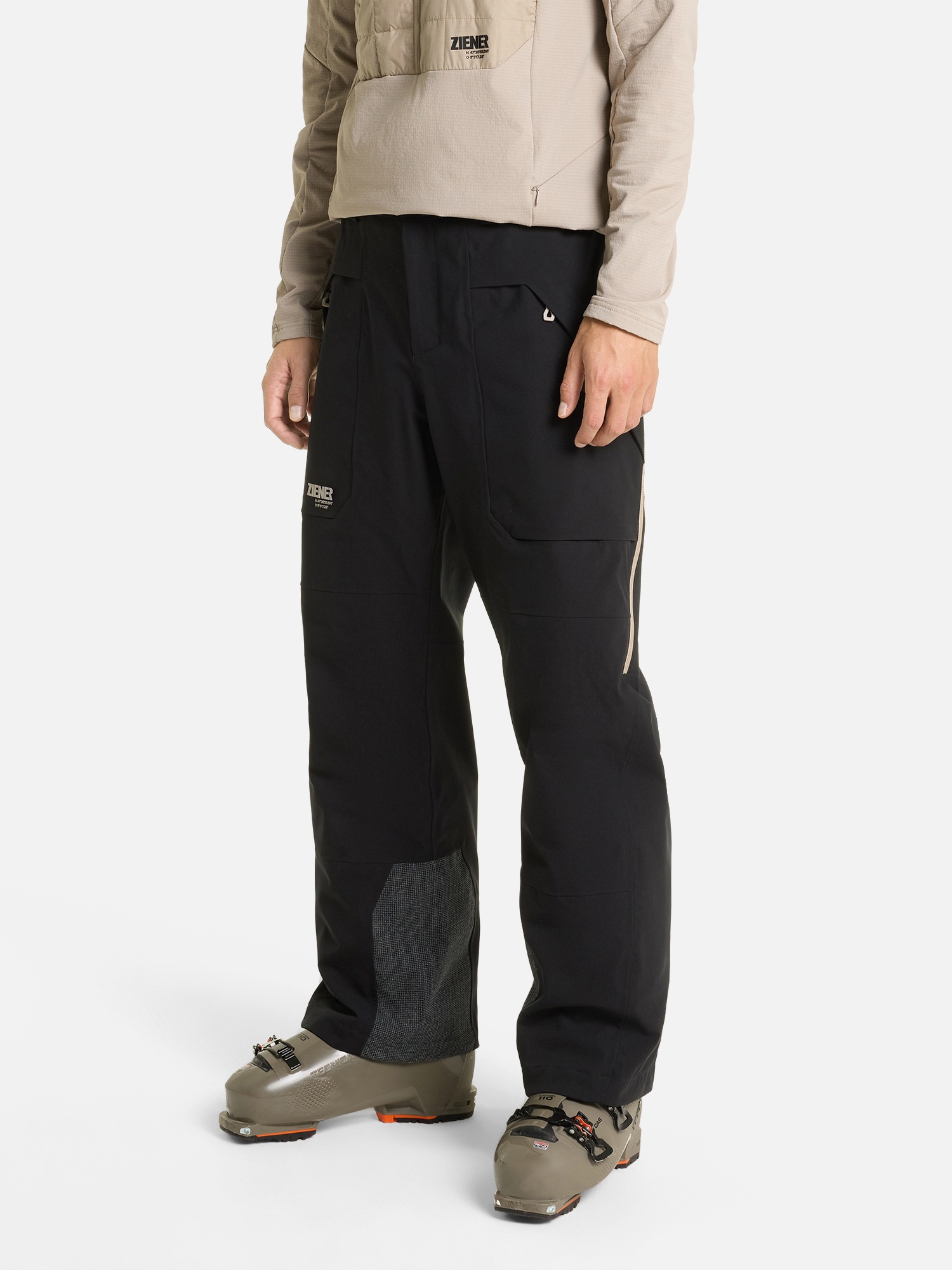 Ziener Skihose »RONTARO-Z AQUASHIELD® HERREN«  wasser- u. winddicht, atmungsaktiv, Innenfutter aus Wolle