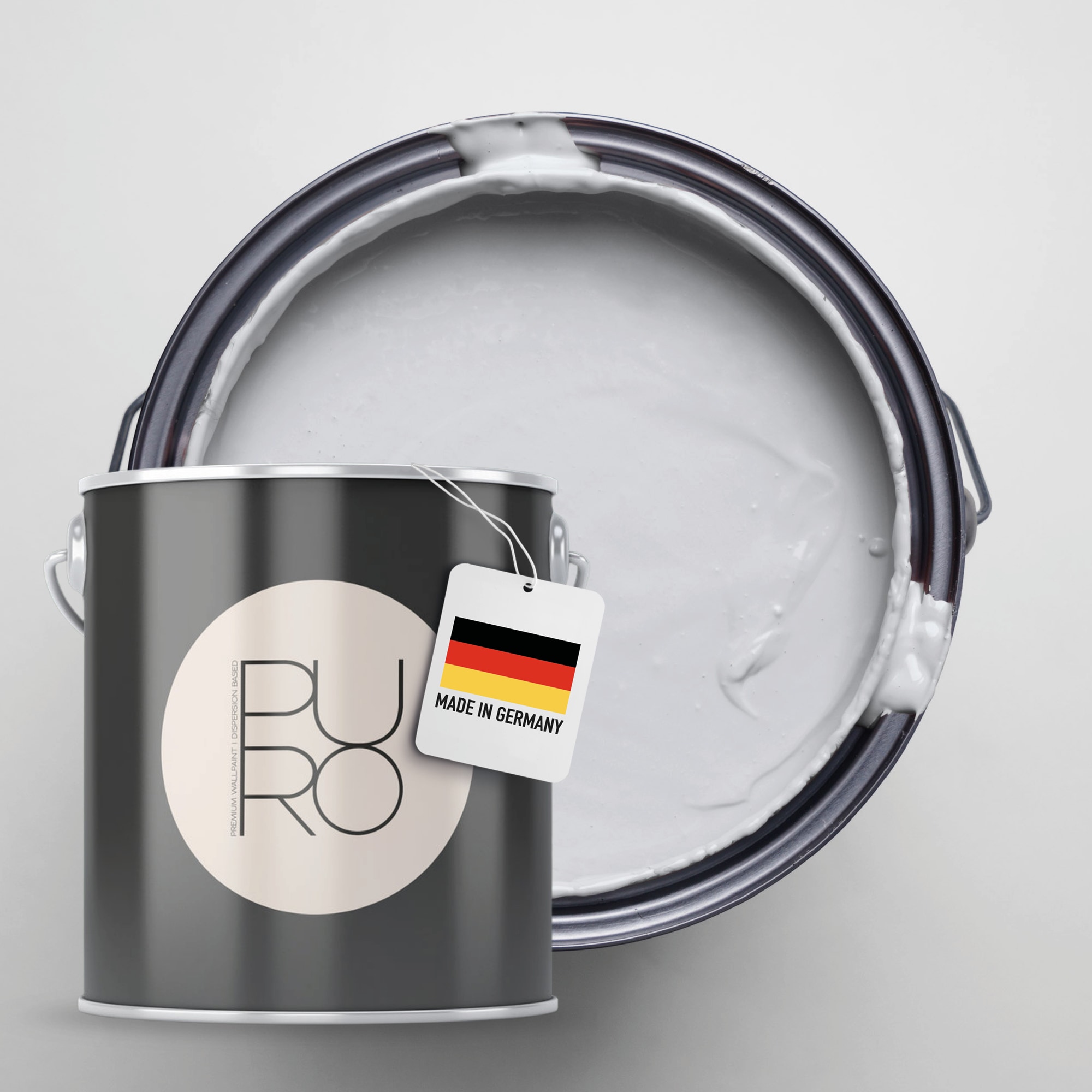 A.S. Création Wandfarbe "Premium Innenwandfarbe PURO Tuchmatt ocean blue" ideal für Wohnzimmer, Schlafzimmer, Flur und Küche, Farbwelt Blau