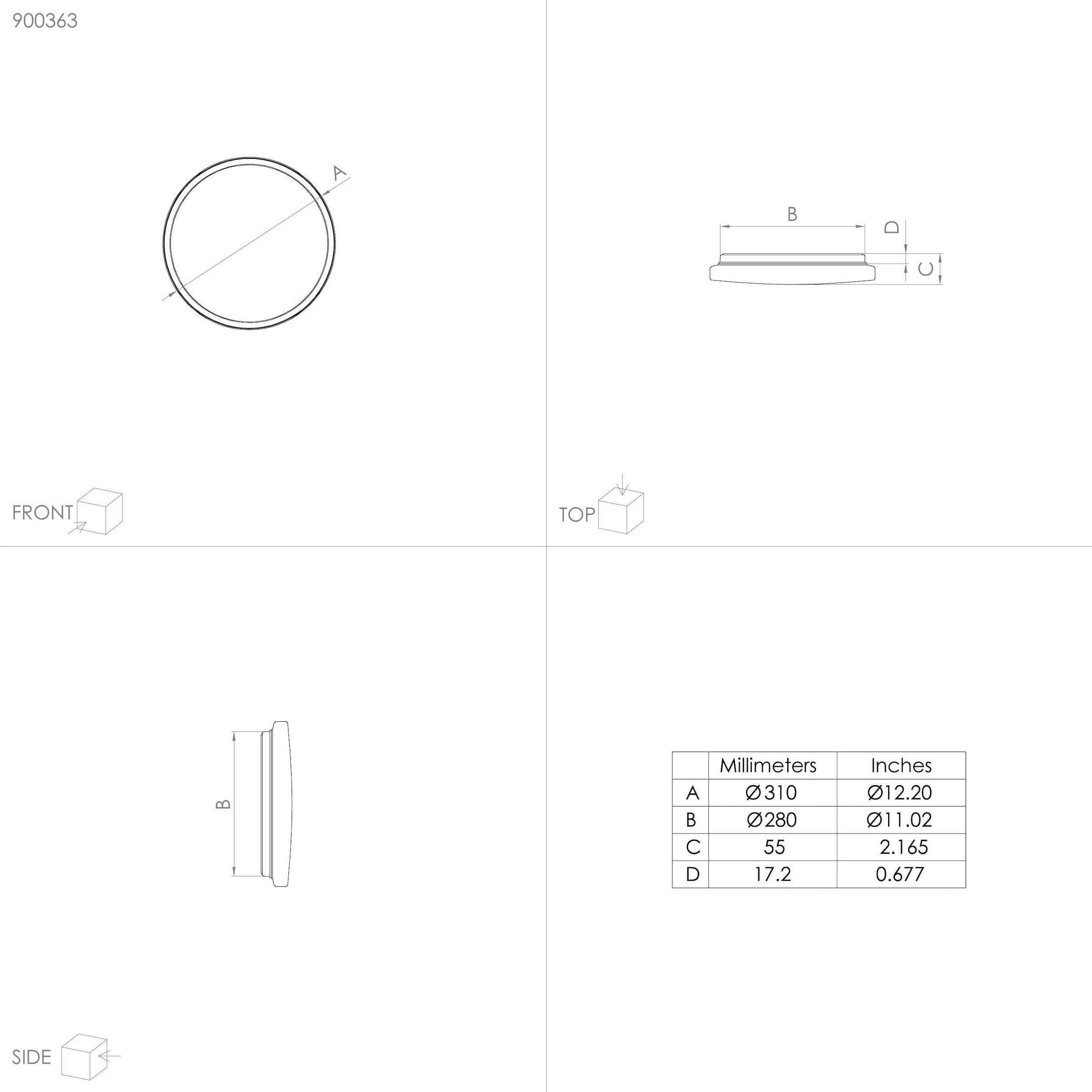 EGLO Deckenleuchte »FRANIA-S«, Leuchtmittel LED-Modul | LED fest integriert, Deckenleuchte, Kristall-Effekt, Wandlampe, Badezimmer, IP44, Ø 31 cm