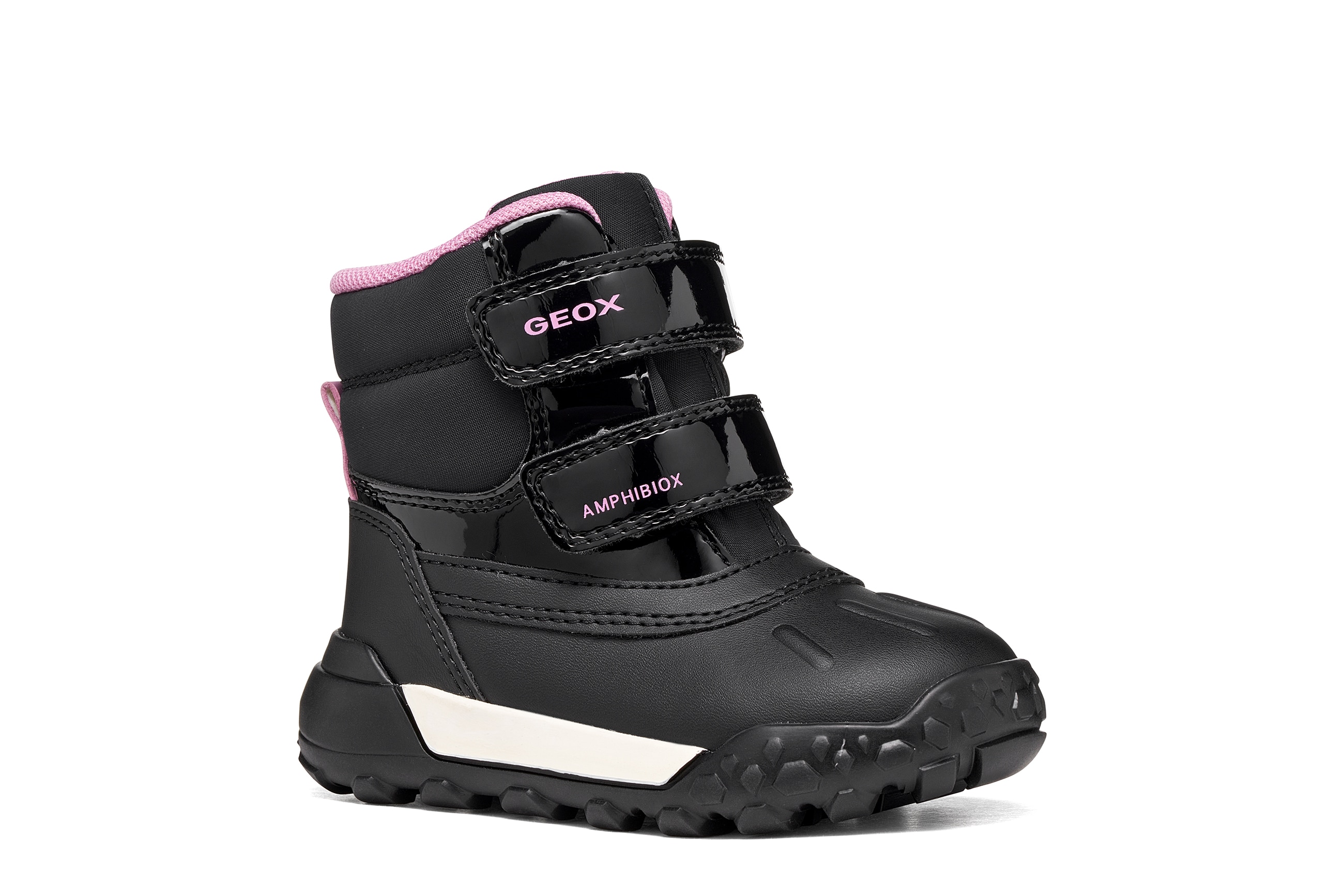Geox Winterboots "B TREKKYUP GIRL B AB" Klettboots, Winterstiefel mit Amphibiox-TEX-Ausstattung